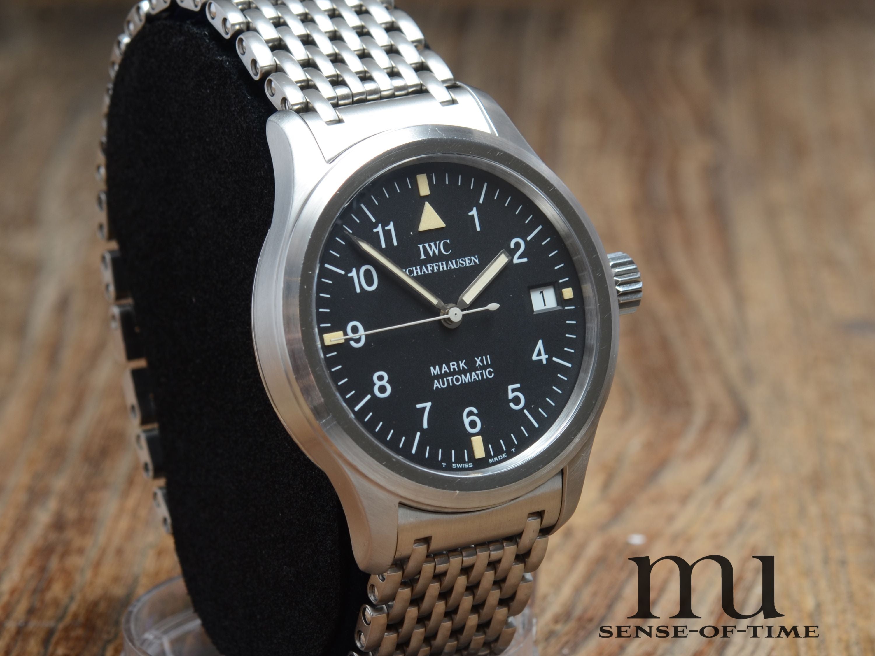 IWC Mark XII Fliegeruhr 36mm Tritium Beads of Rice-Bracelet
