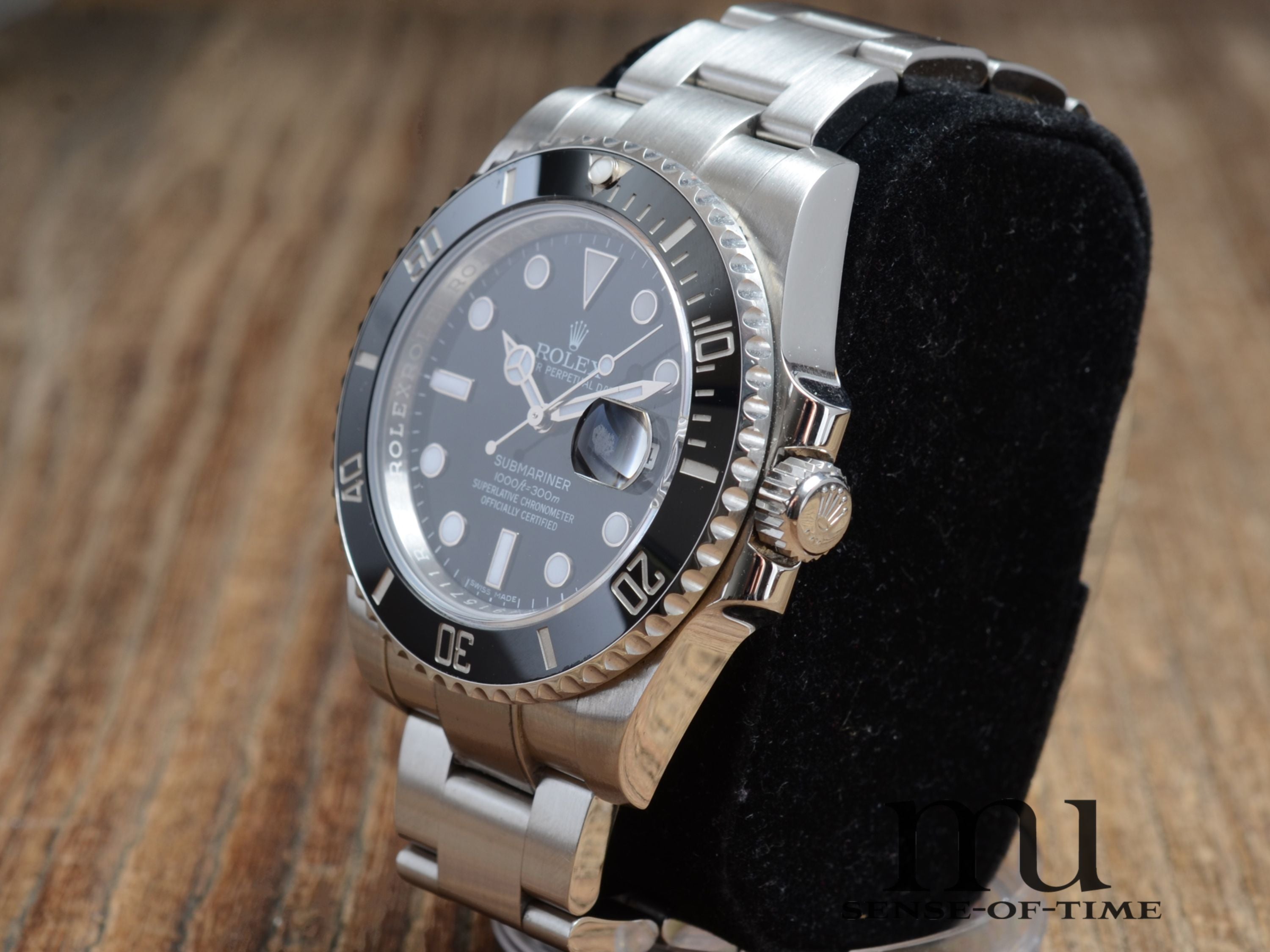 Rolex Submariner, Keramik Stahl, LC 100, Ref.: 116610LN