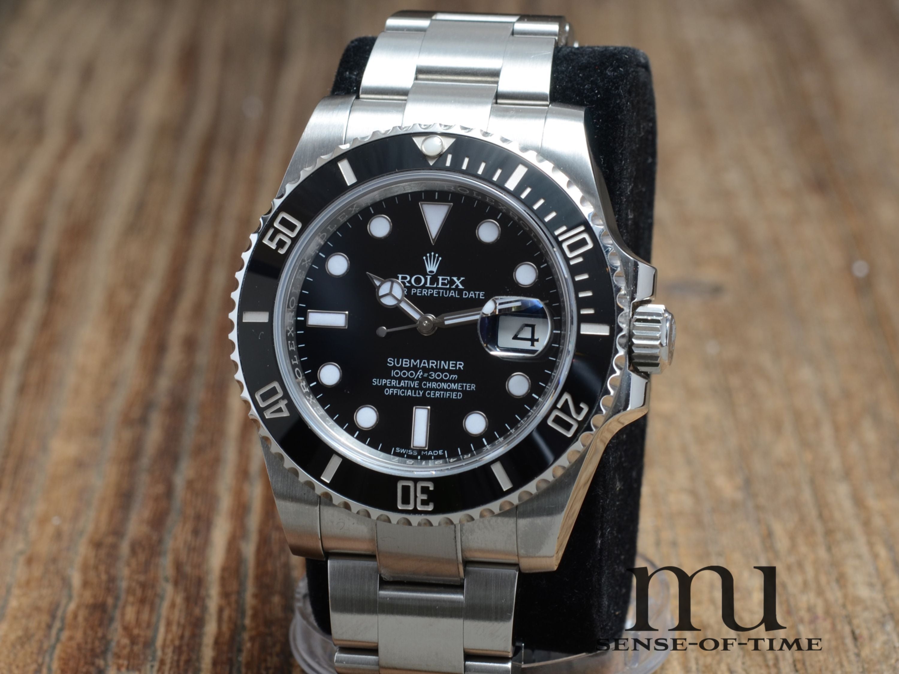Rolex Submariner, Keramik Stahl, LC 100, Ref.: 116610LN