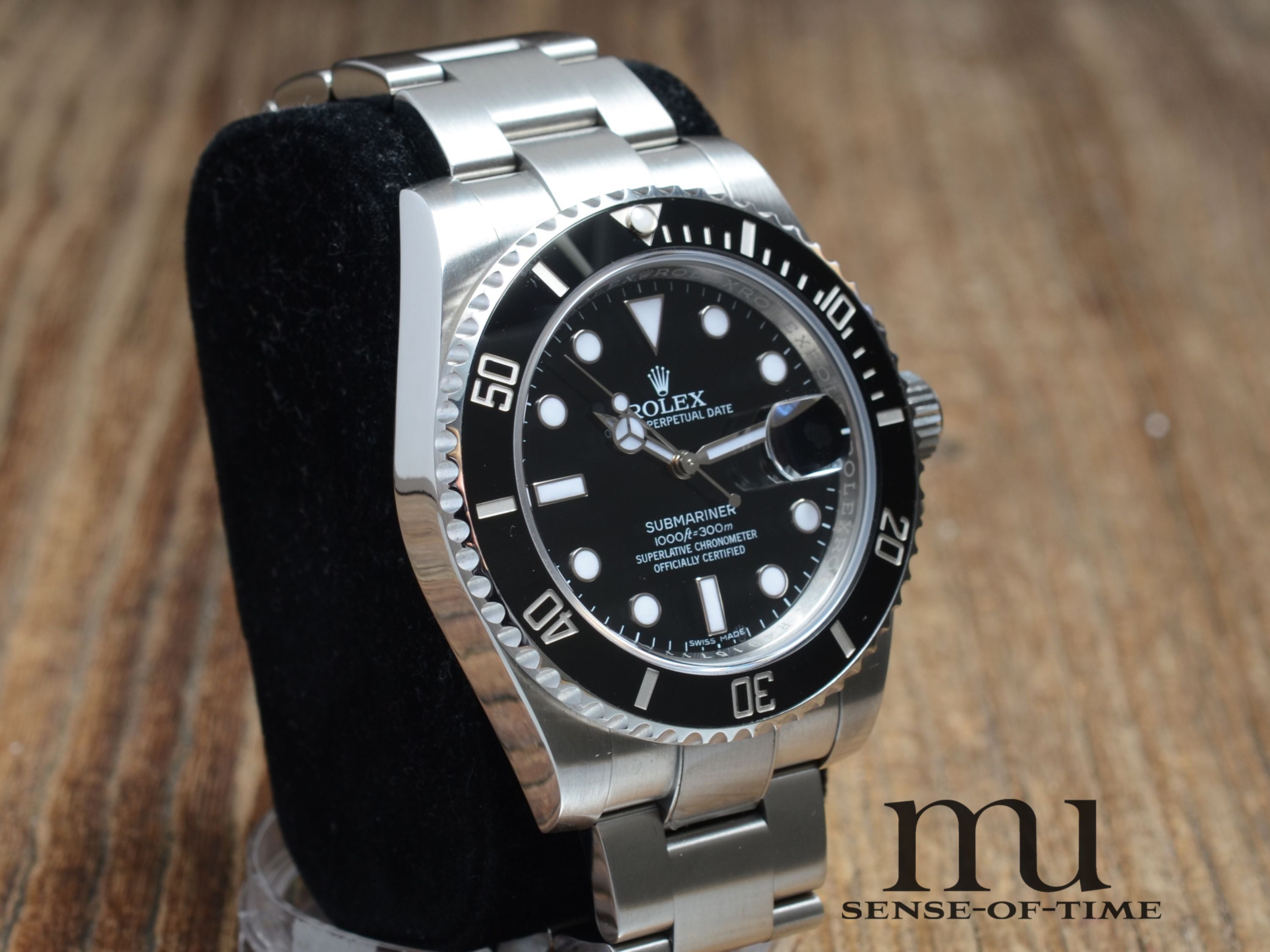 Rolex Submariner, Keramik Stahl, LC 100, Ref.: 116610LN