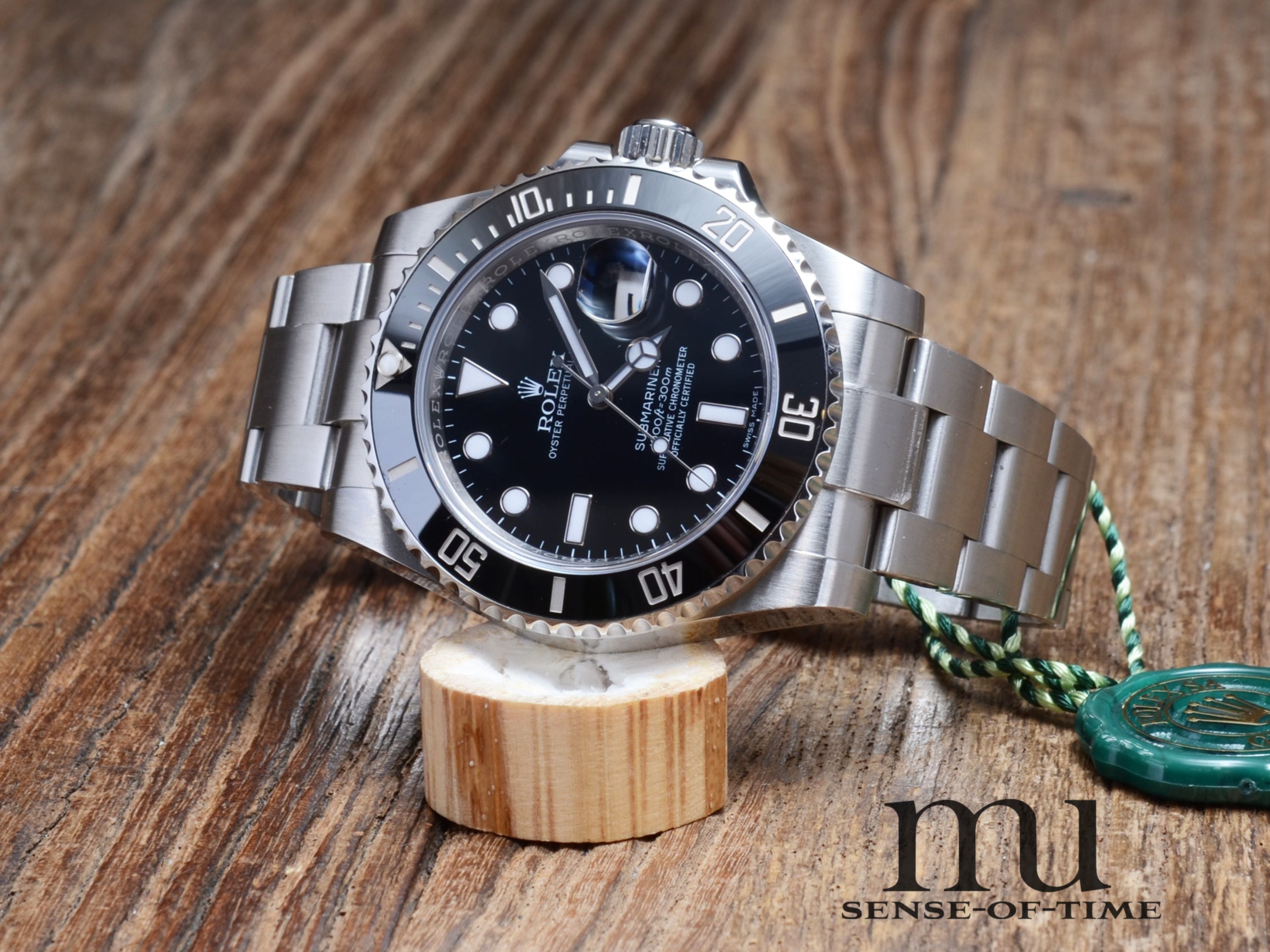 Rolex Submariner, Keramik Stahl, LC 100, Ref.: 116610LN