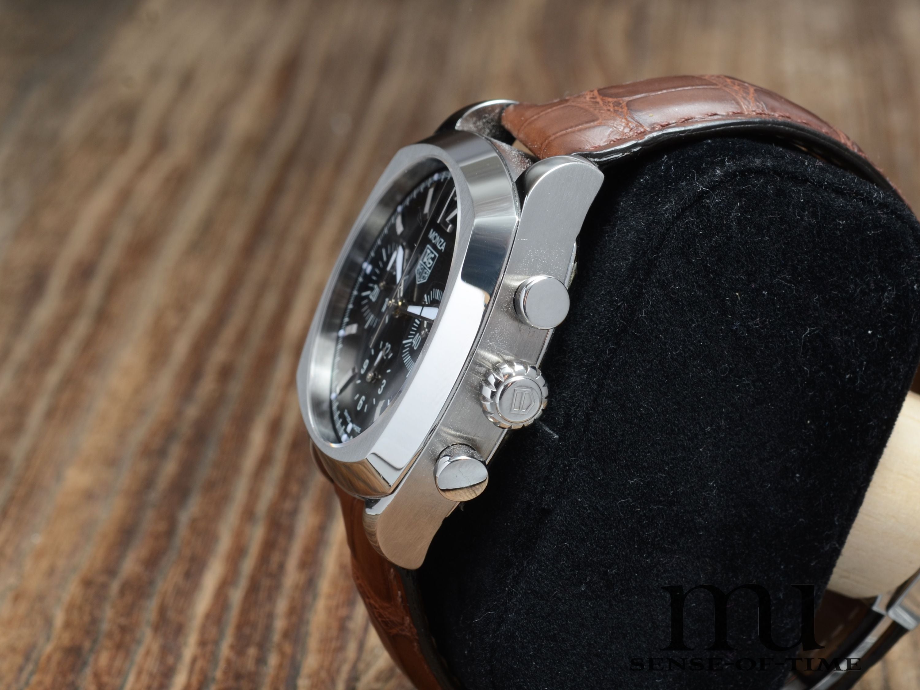 Tag Heuer Monza Chronograph, verklebt, NOS, Ref.: CR2113