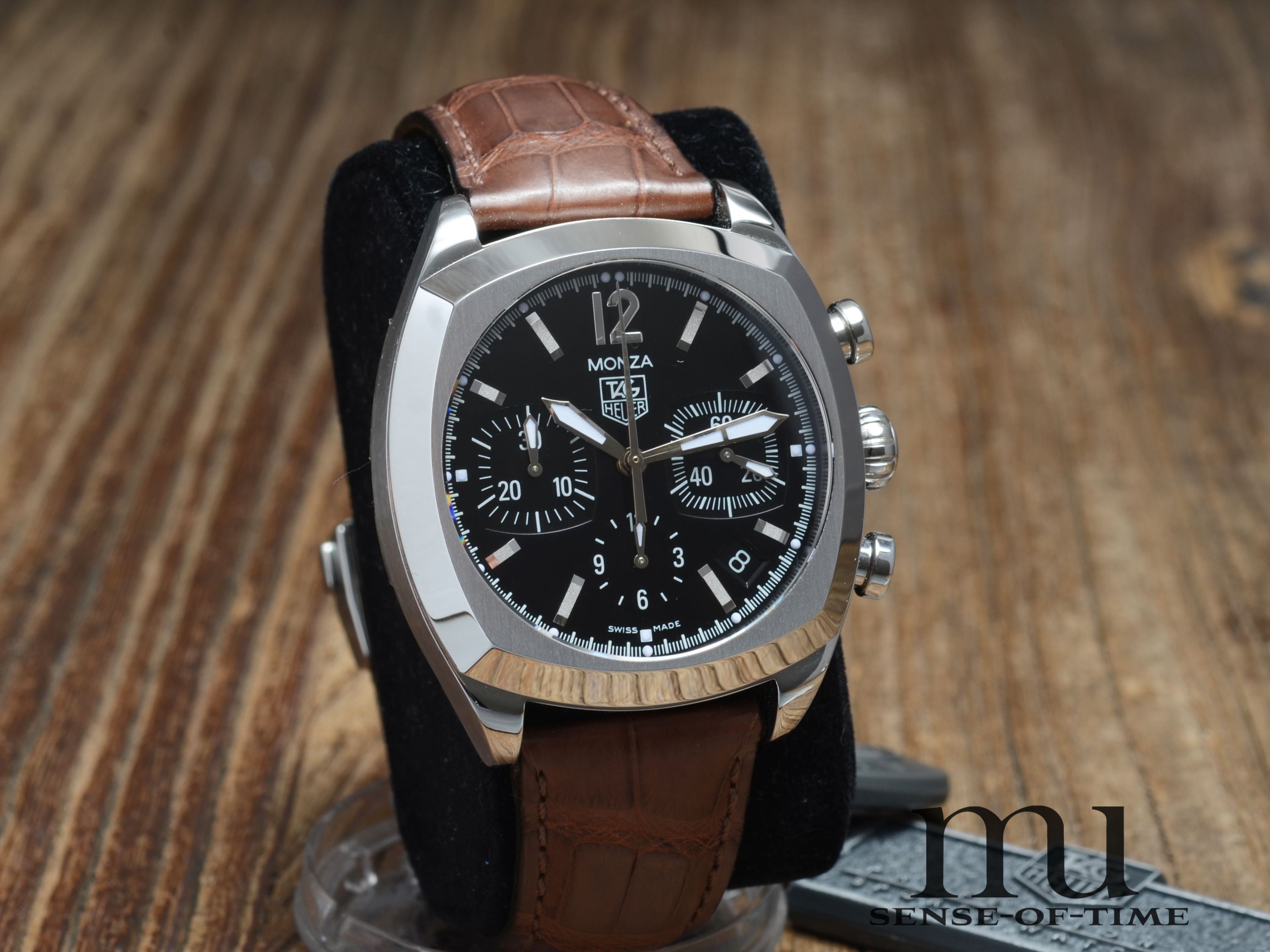 Tag Heuer Monza Chronograph, verklebt, NOS, Ref.: CR2113