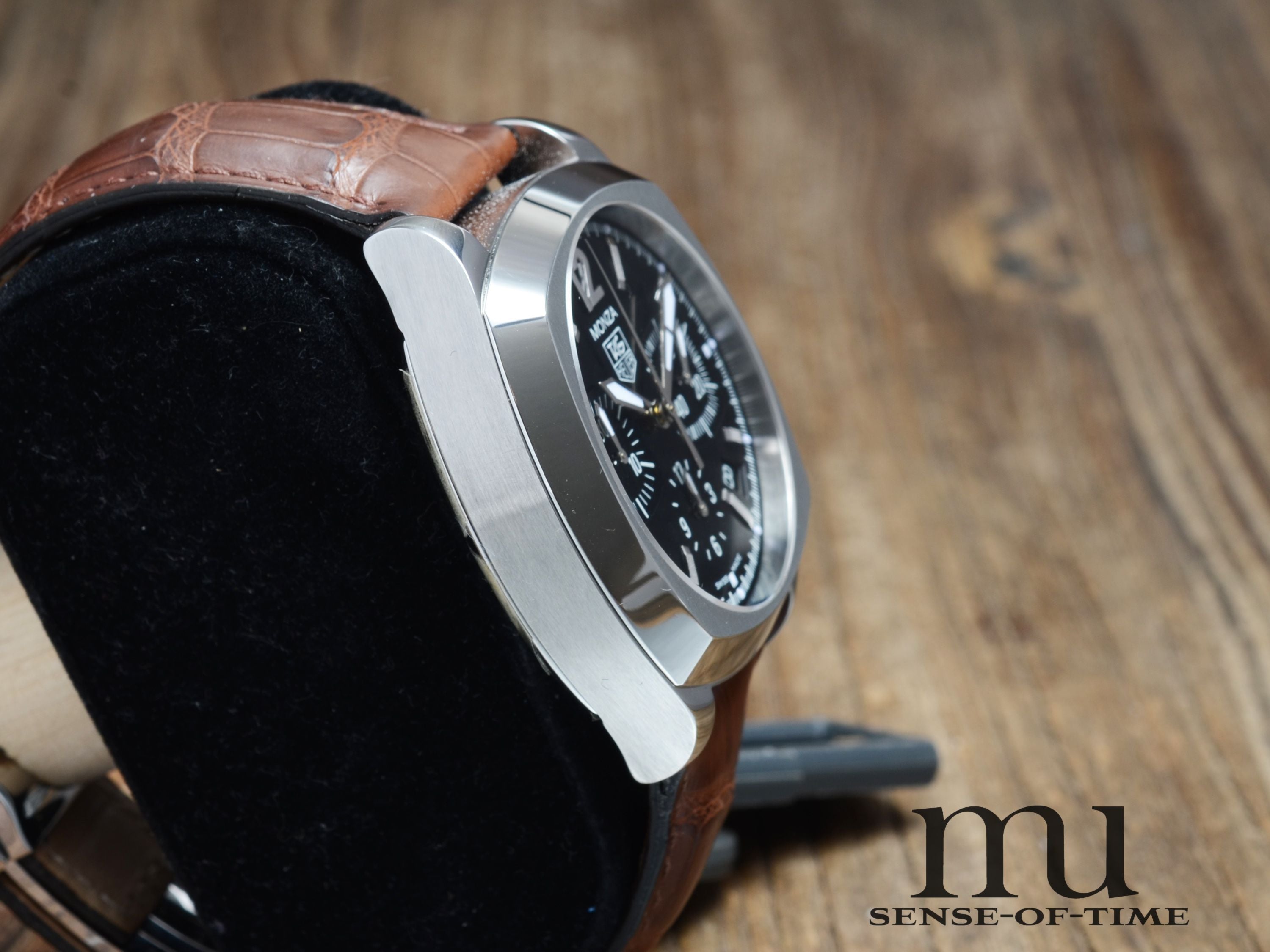 Tag Heuer Monza Chronograph, verklebt, NOS, Ref.: CR2113
