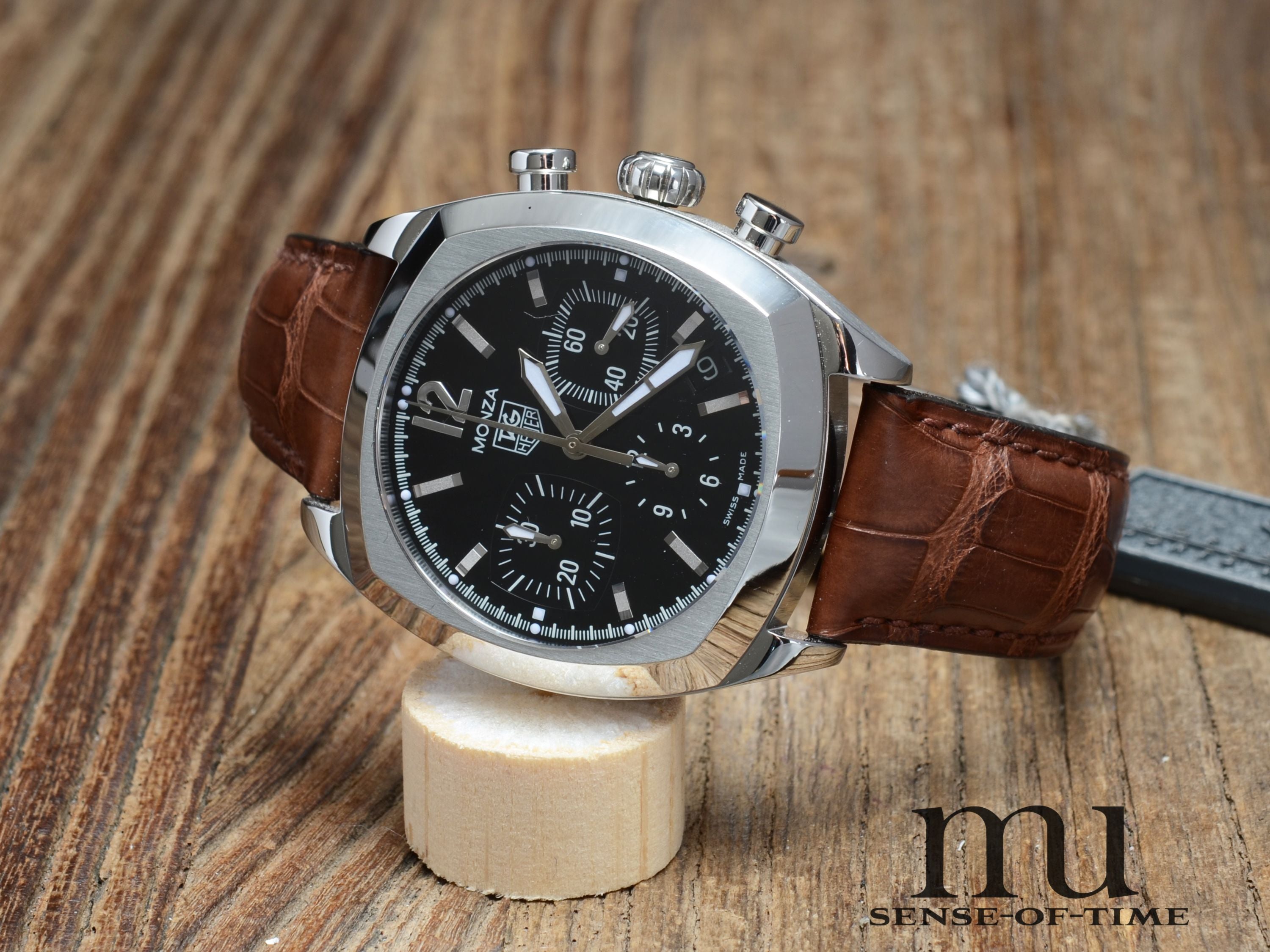 Tag Heuer Monza Chronograph, verklebt, NOS, Ref.: CR2113