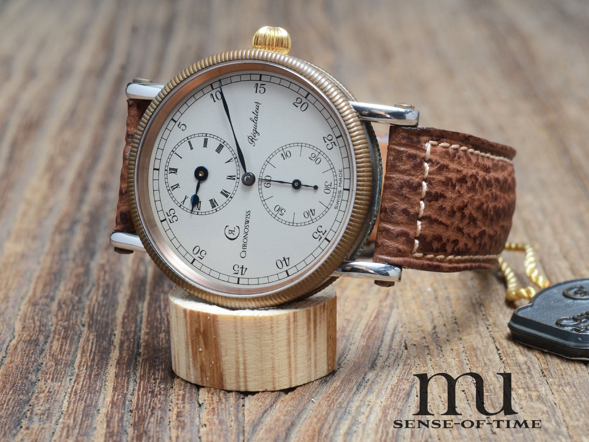Chronoswiss Regulateur Stahl/Bronze, first series
