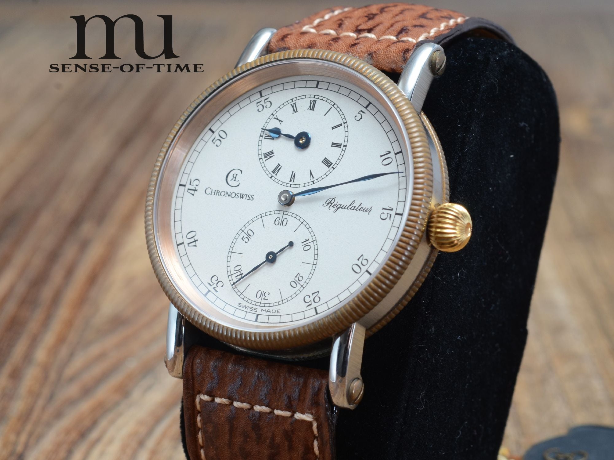 Chronoswiss Regulateur Stahl/Bronze, first series