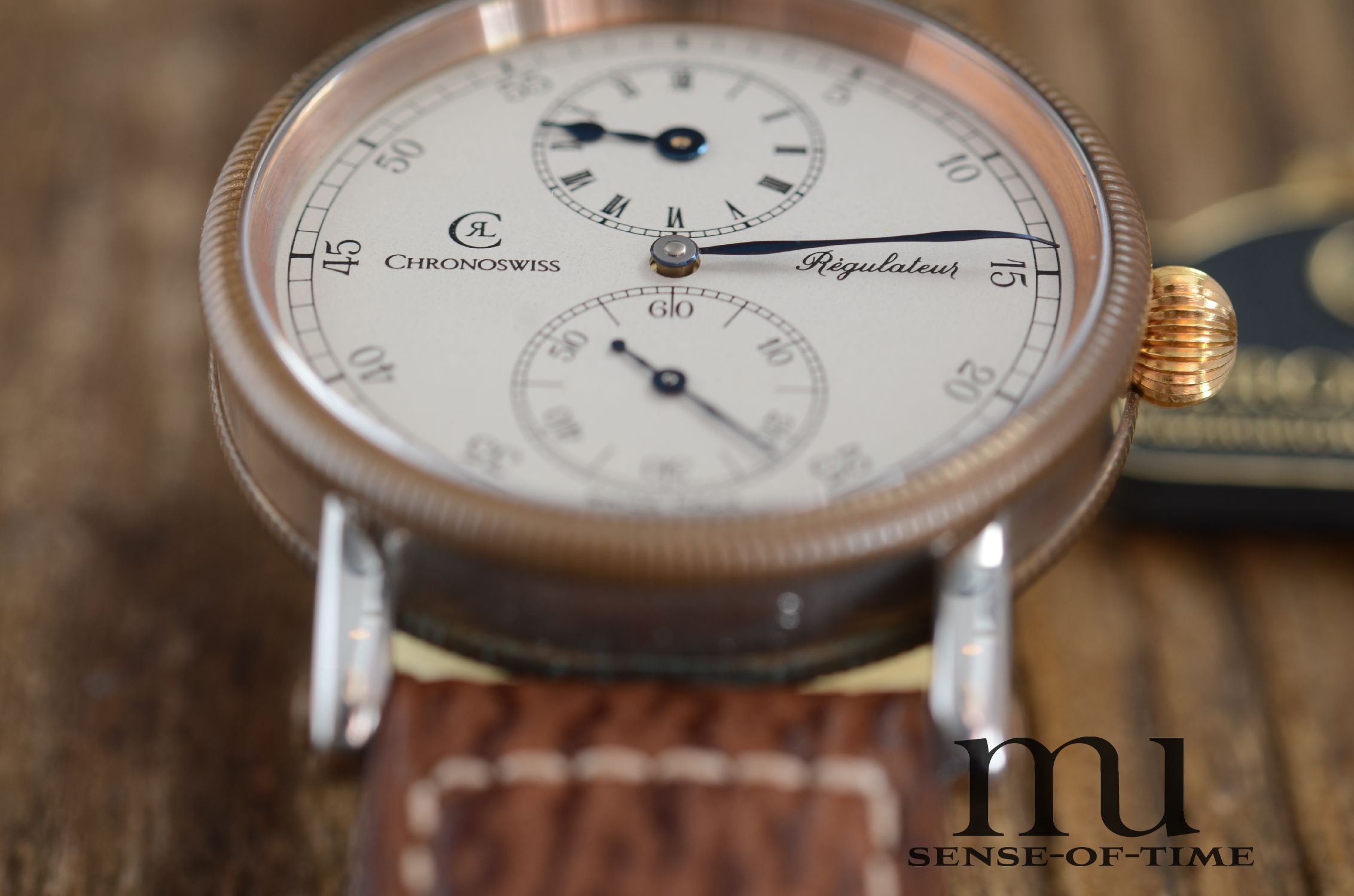 Chronoswiss Regulateur Stahl/Bronze, first series
