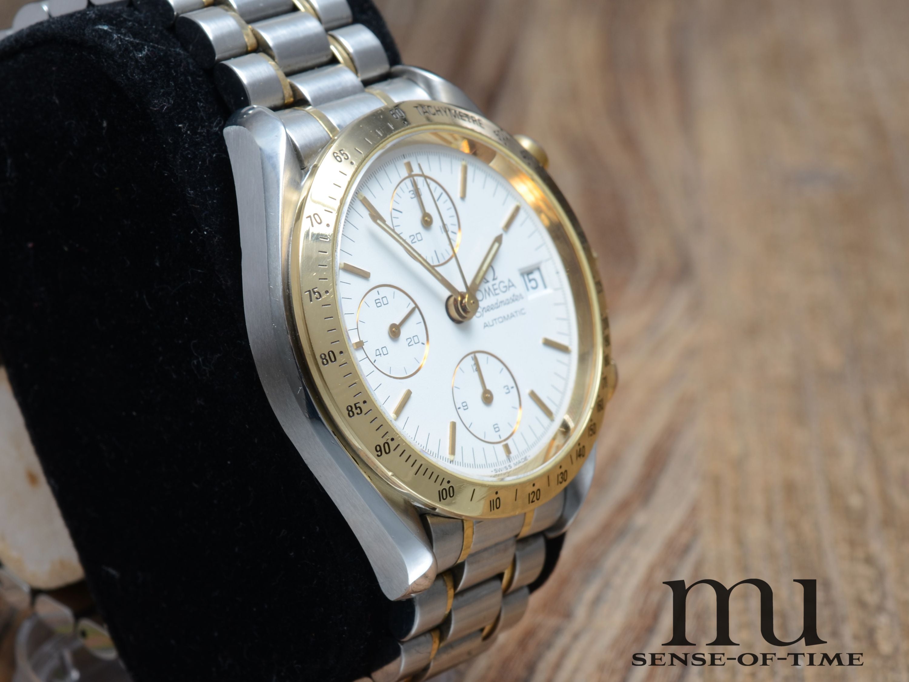 Omega Speedmaster Stahl/Gold Automatic Chronograph
