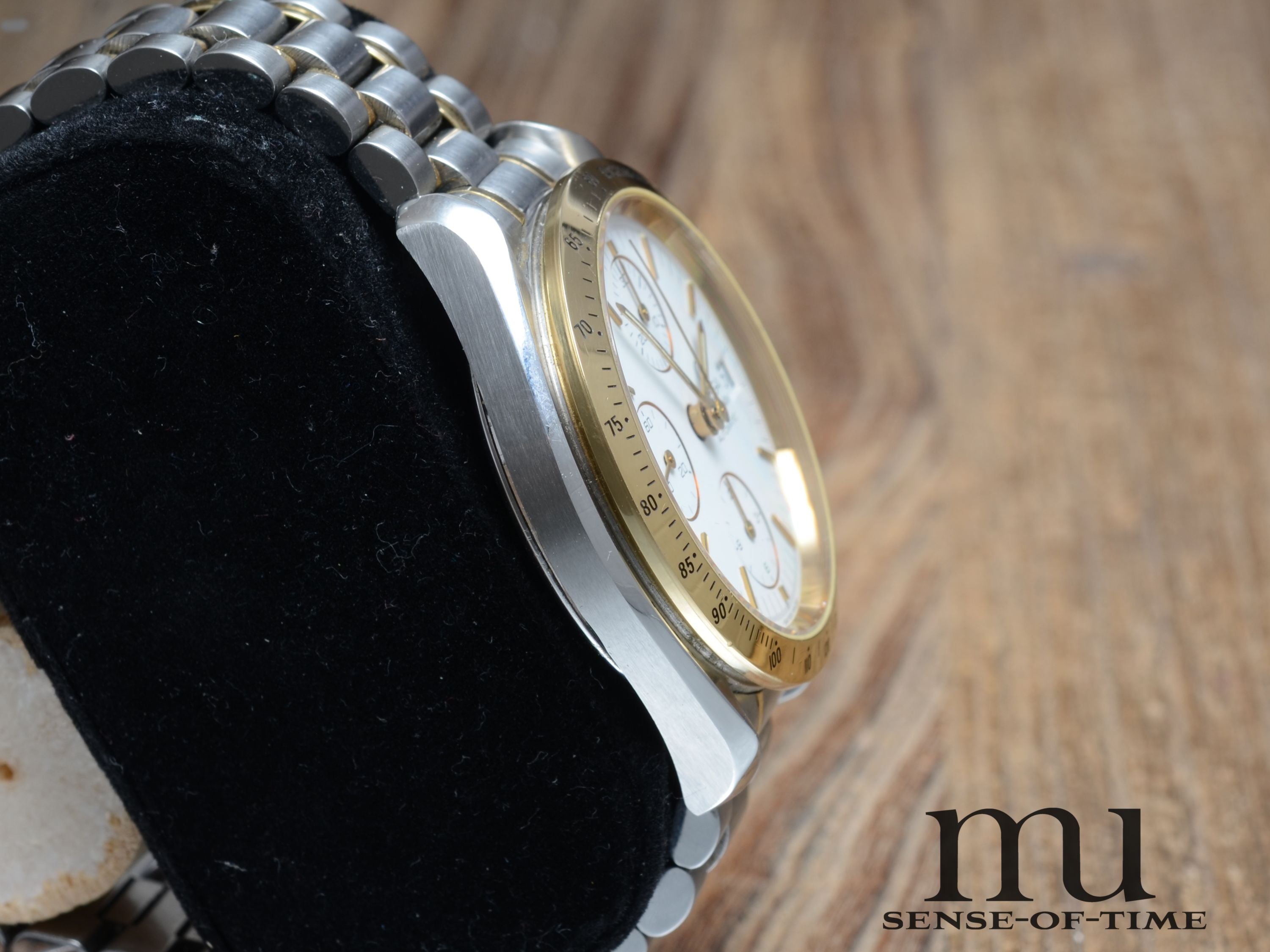 Omega Speedmaster Stahl/Gold Automatic Chronograph