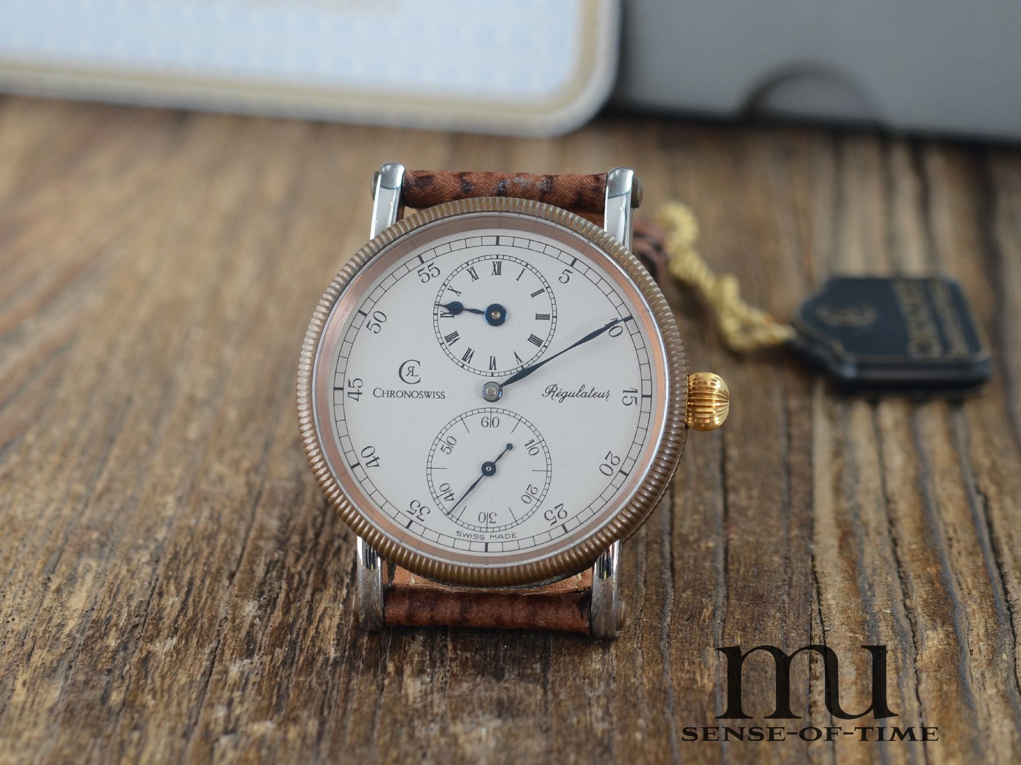 Chronoswiss Regulateur Stahl/Bronze, first series