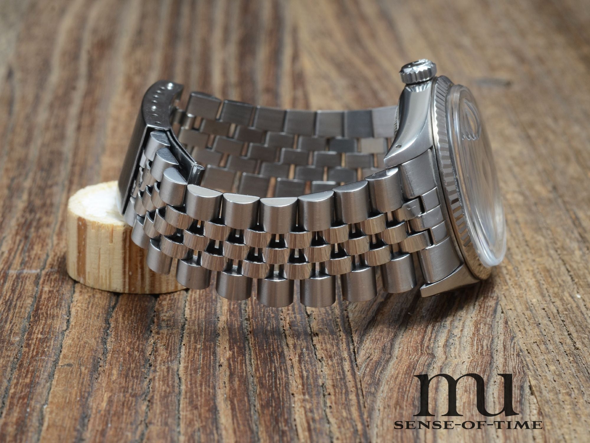 Rolex Datejust 36mm St/WG B&P Tapisserie Dial, Ref.: 16014