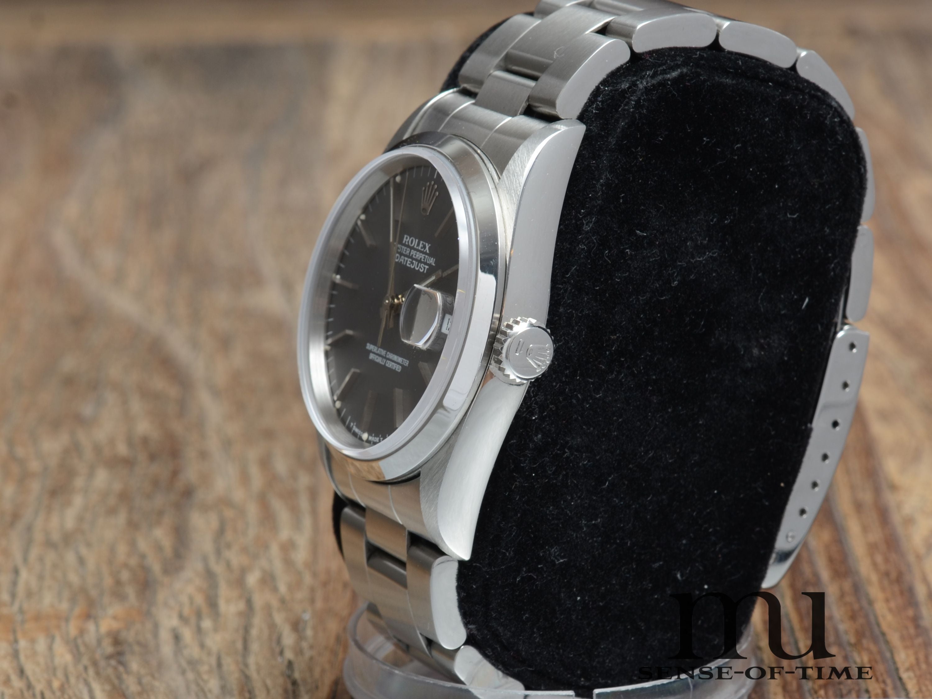 Rolex Oyster Perpetual Datejust 36mm, Graues Zifferblatt, Ref. 16200