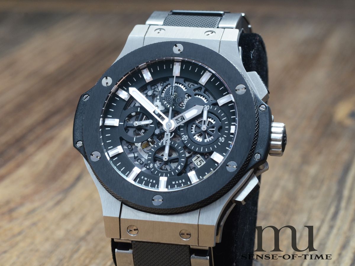 Hublot Big Bang Aero Bang Chronograph mit Keramikband