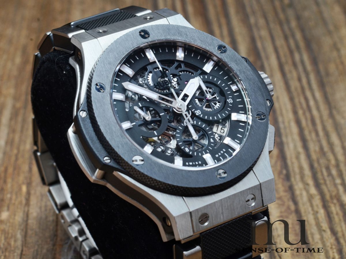 Hublot Big Bang Aero Bang Chronograph mit Keramikband