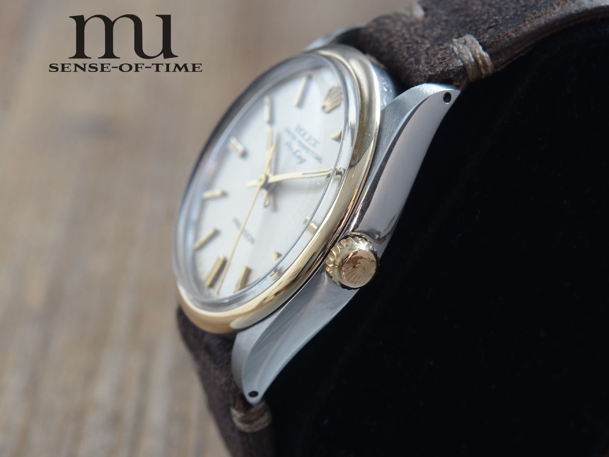 Rolex Air King Precision Stahl/Gold Vintage
