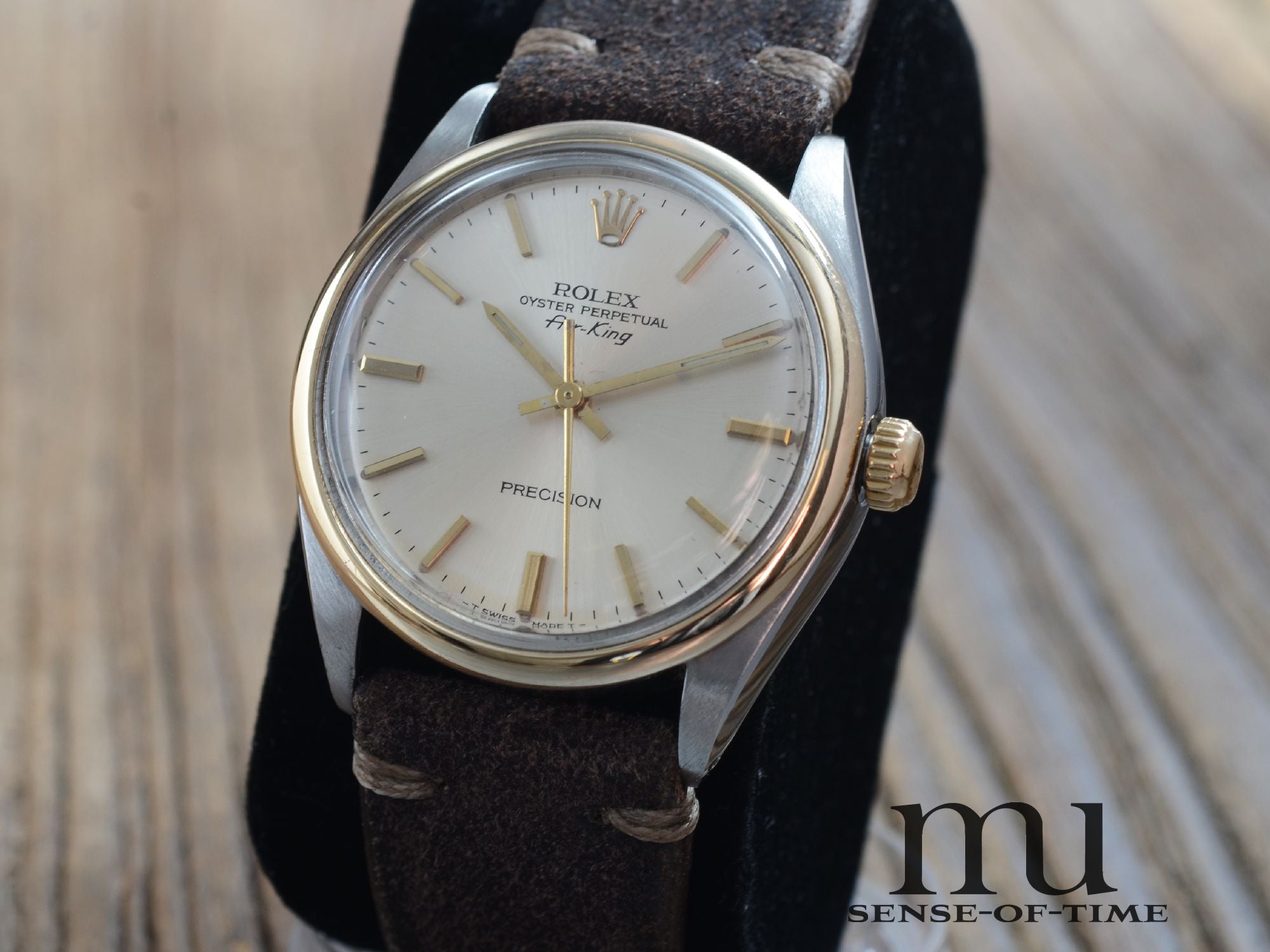 Rolex Air King Precision Stahl/Gold Vintage