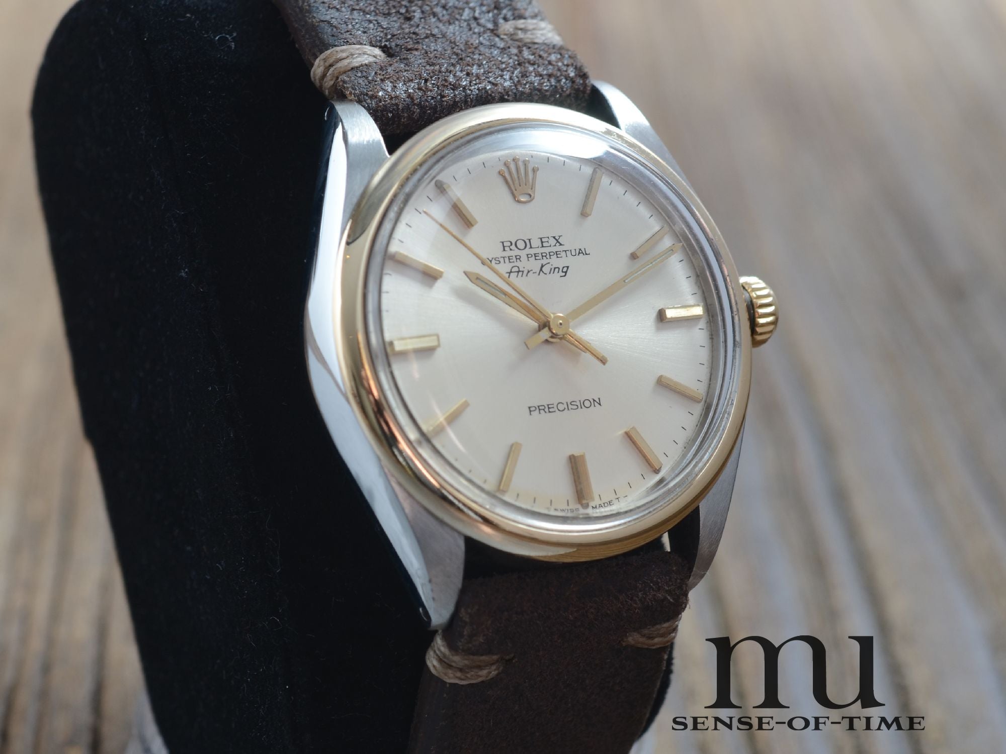 Rolex Air King Precision Stahl/Gold Vintage