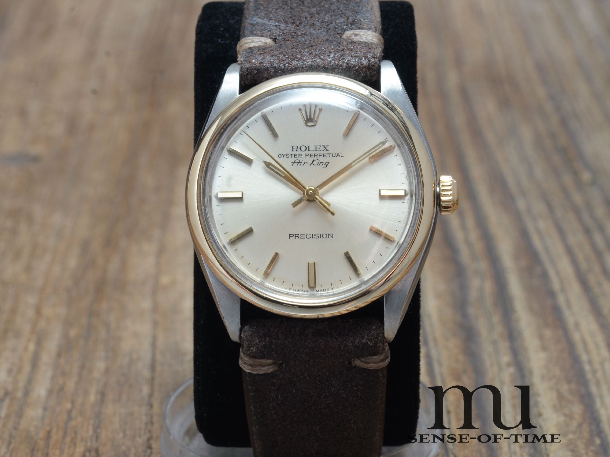 Rolex Air King Precision Stahl/Gold Vintage