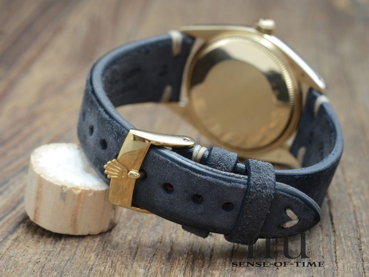 Rolex Date Ref.: 1503 Gold Blue Dial