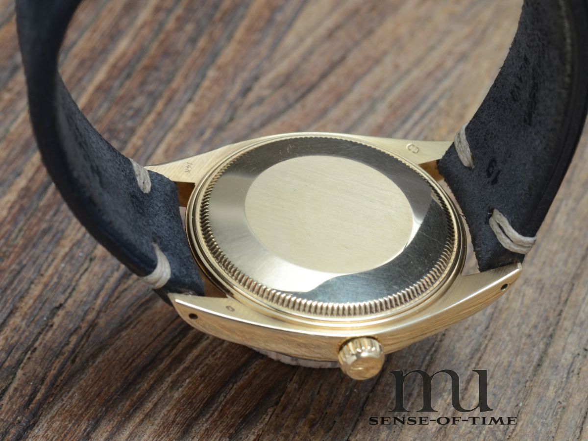 Rolex Date Ref.: 1503 Gold Blue Dial