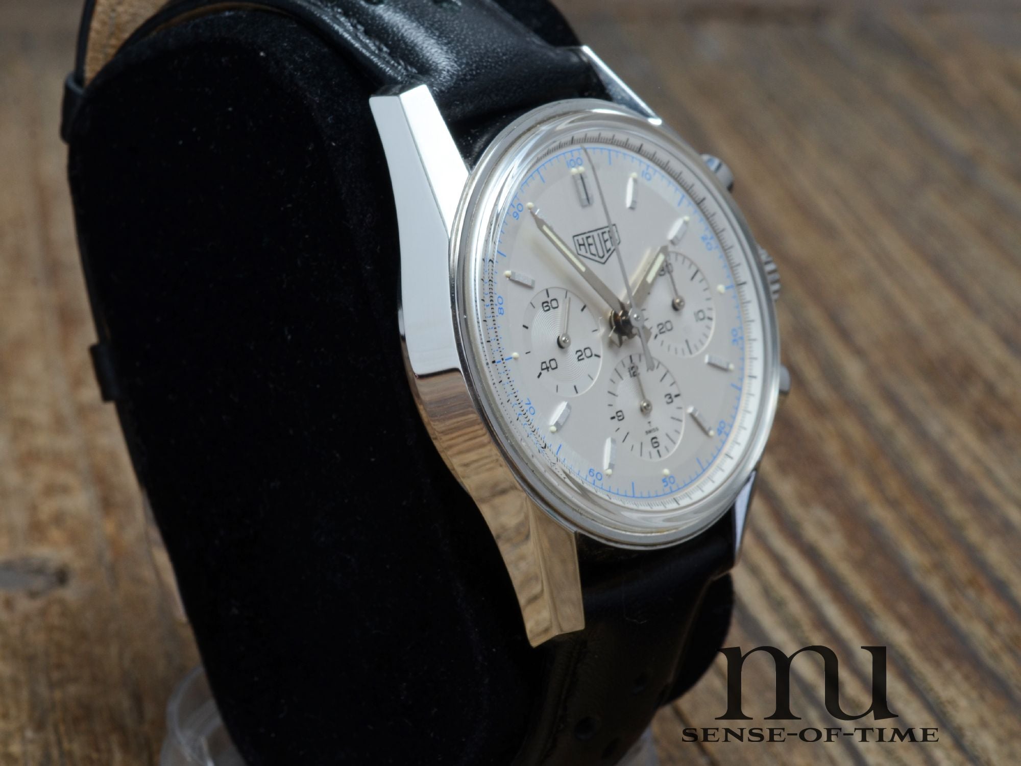 Heuer Carrera 1964 Re-Edition Lemania Handaufzug Full Set