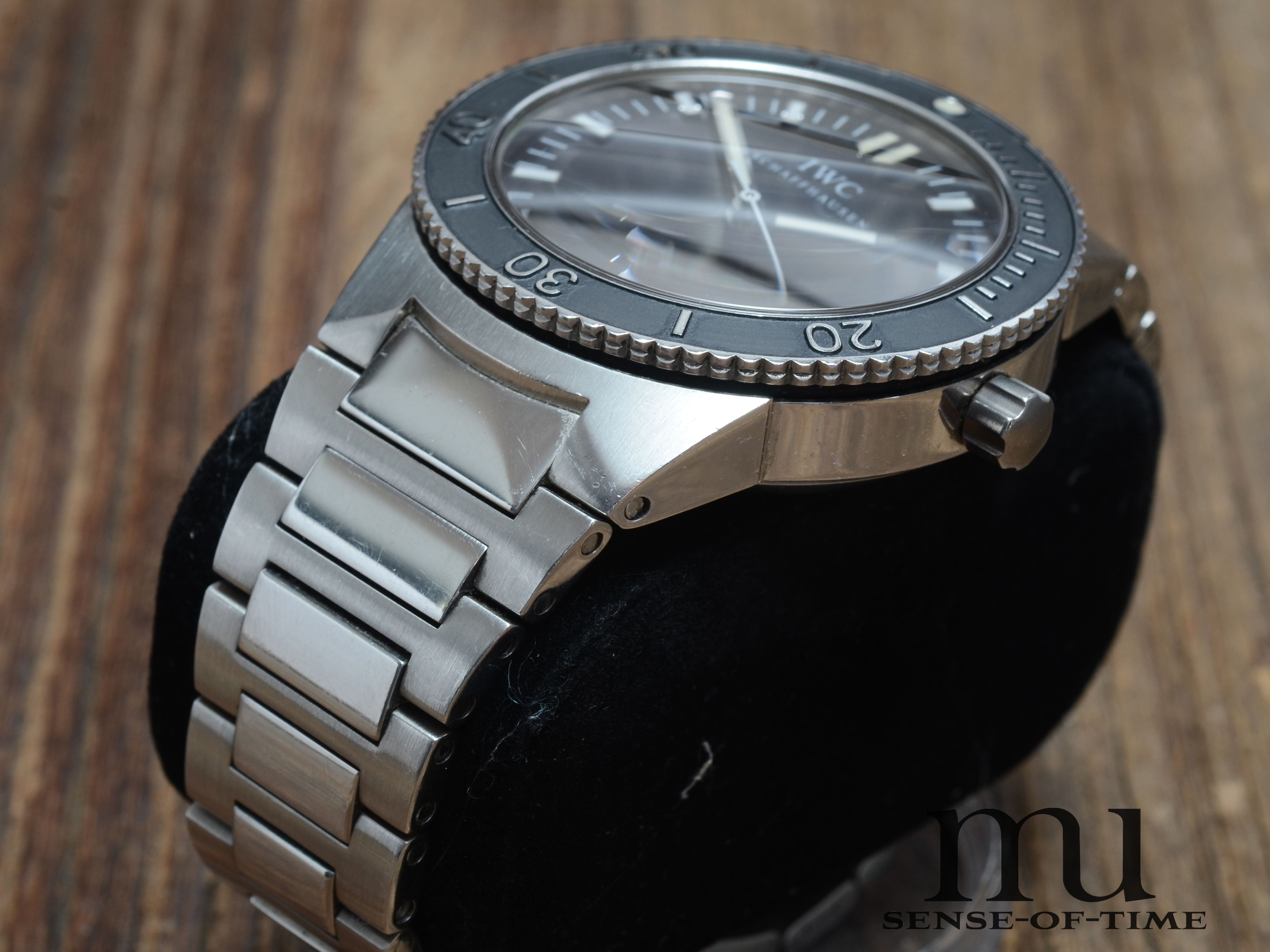 IWC GST Aquatimer 2000 Automatik Stahl Tritium Bezel, Dial & Hands