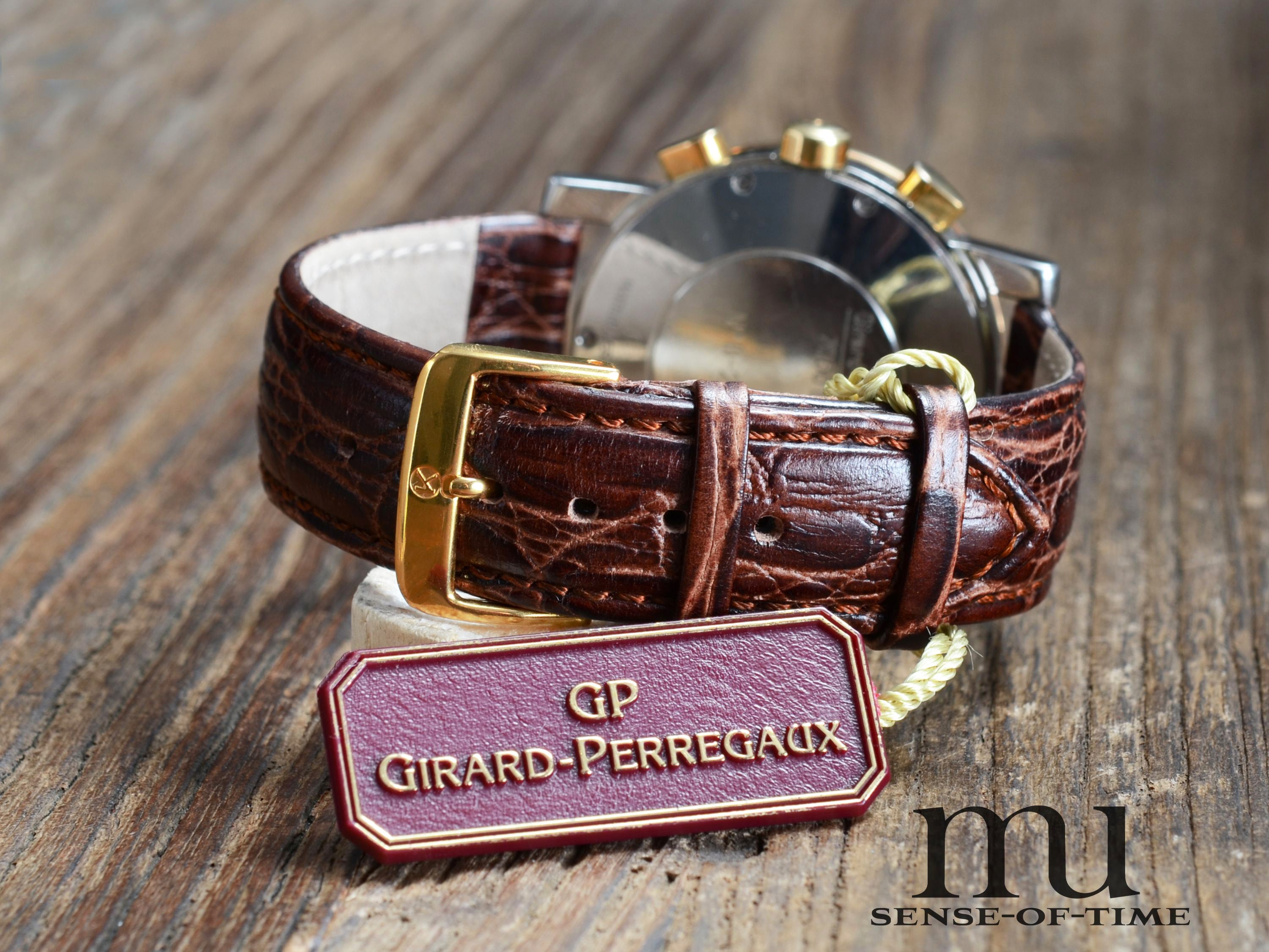 Girard Perregaux 7000 GBM Chronograph Stahl/Gold, Ref: 7000