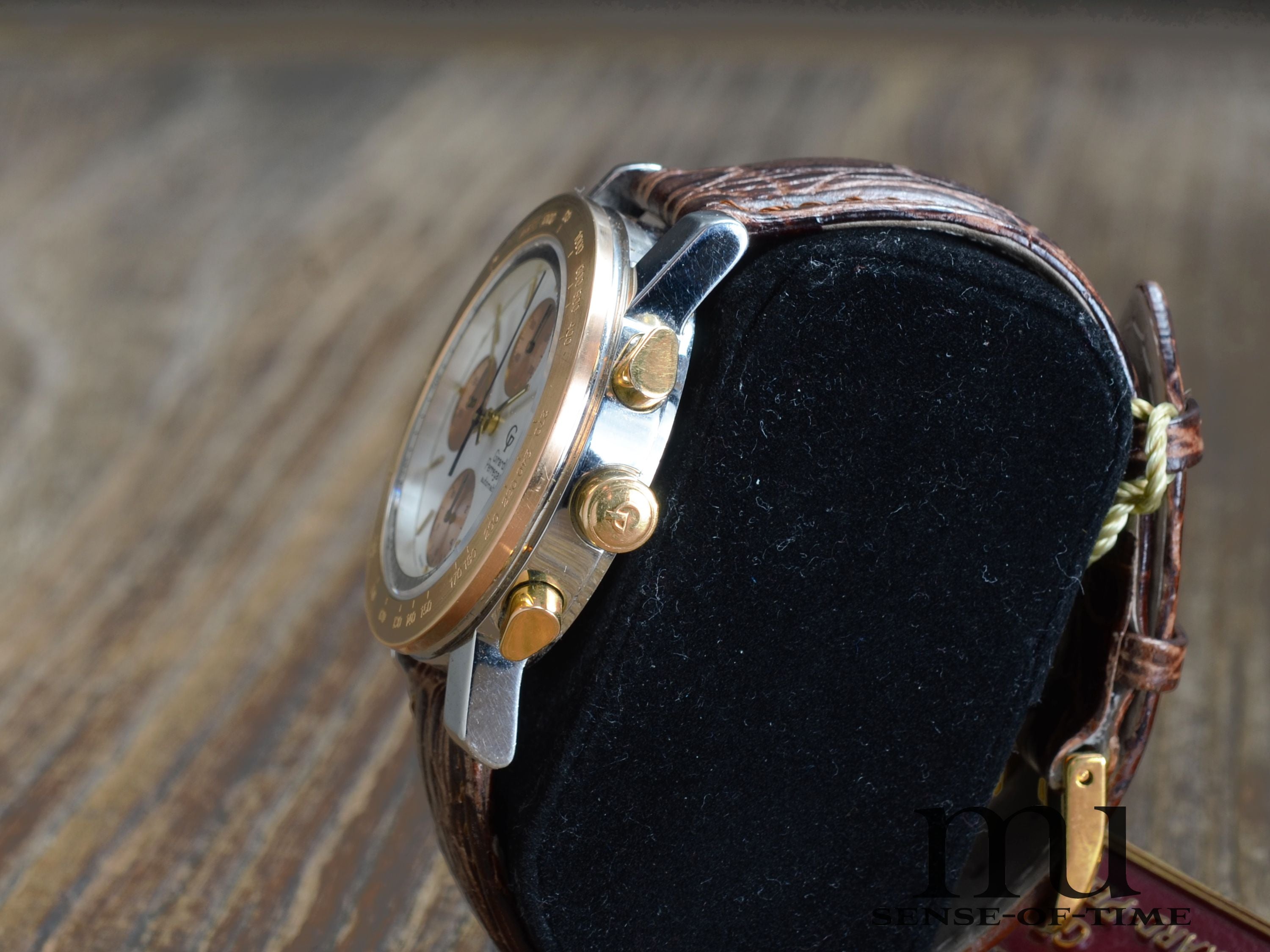 Girard Perregaux 7000 GBM Chronograph Stahl/Gold, Ref: 7000