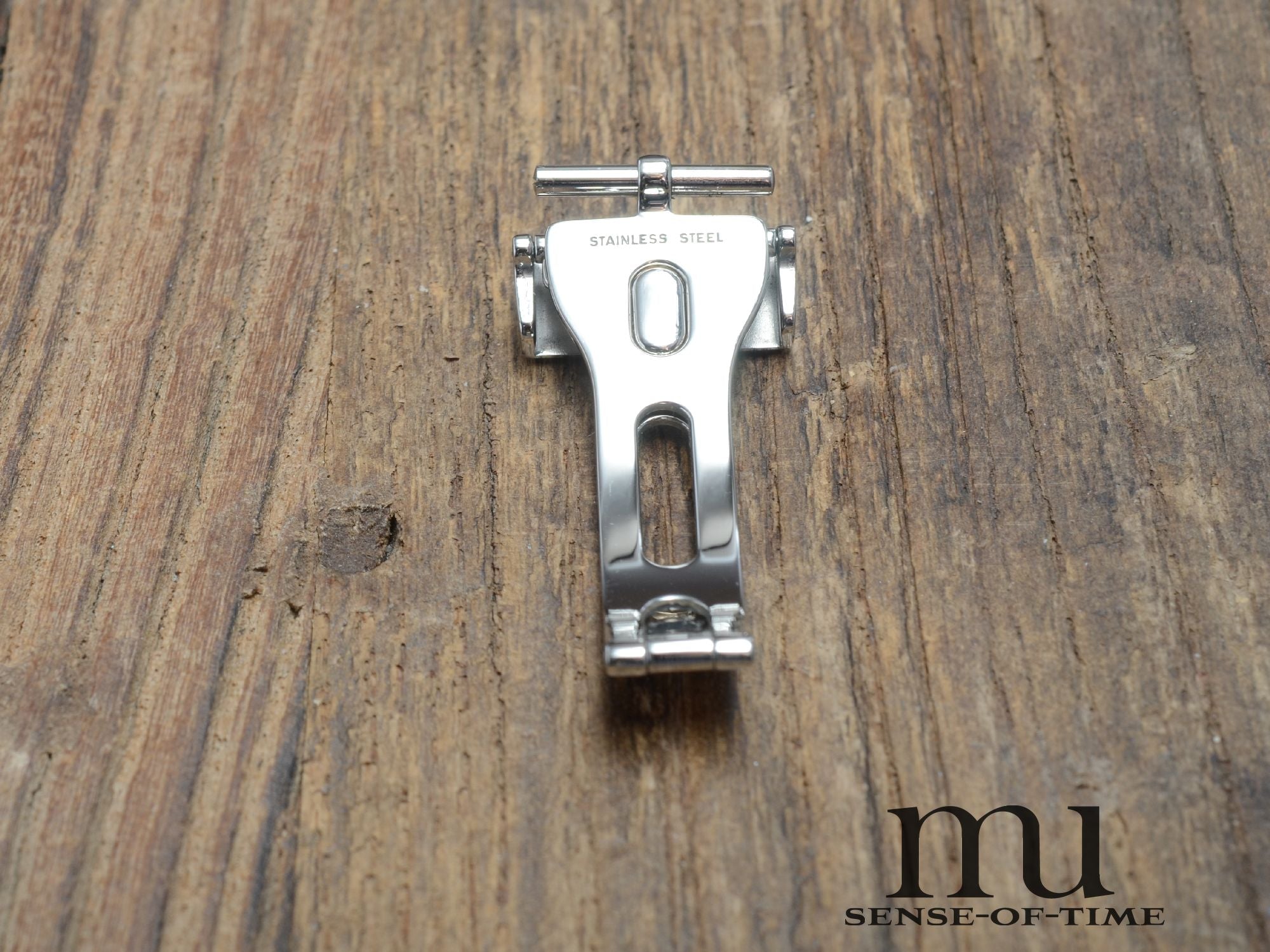 Zubehör: Breguet Faltschließe Edelstahl 16mm