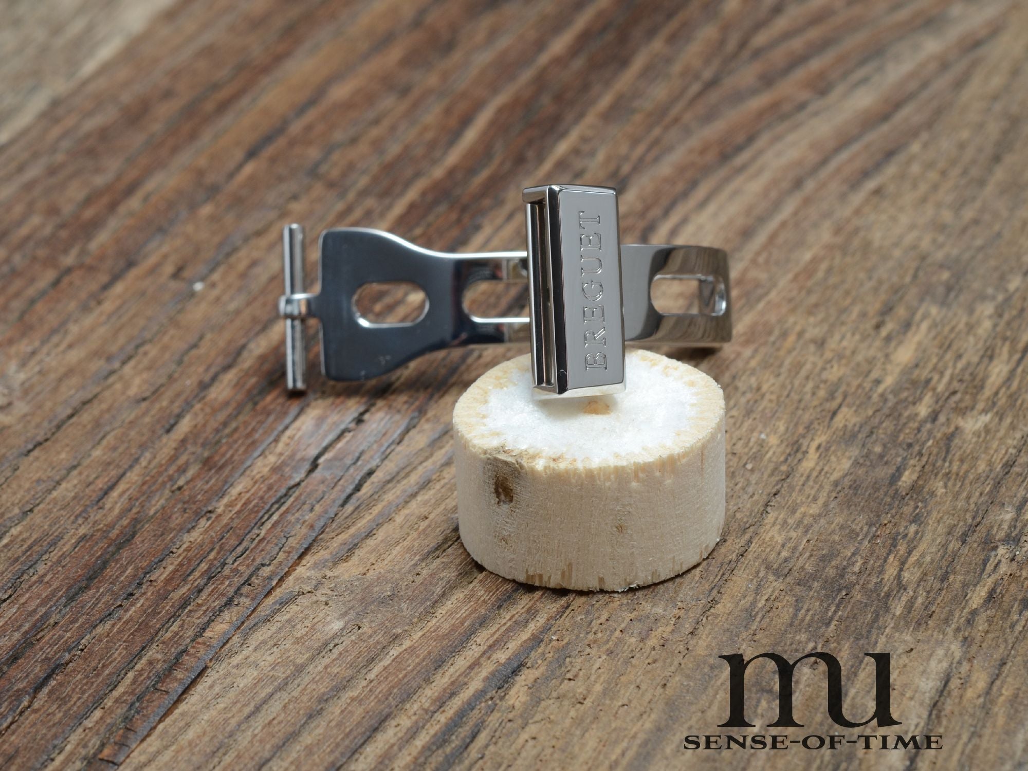 Zubehör: Breguet Faltschließe Edelstahl 16mm