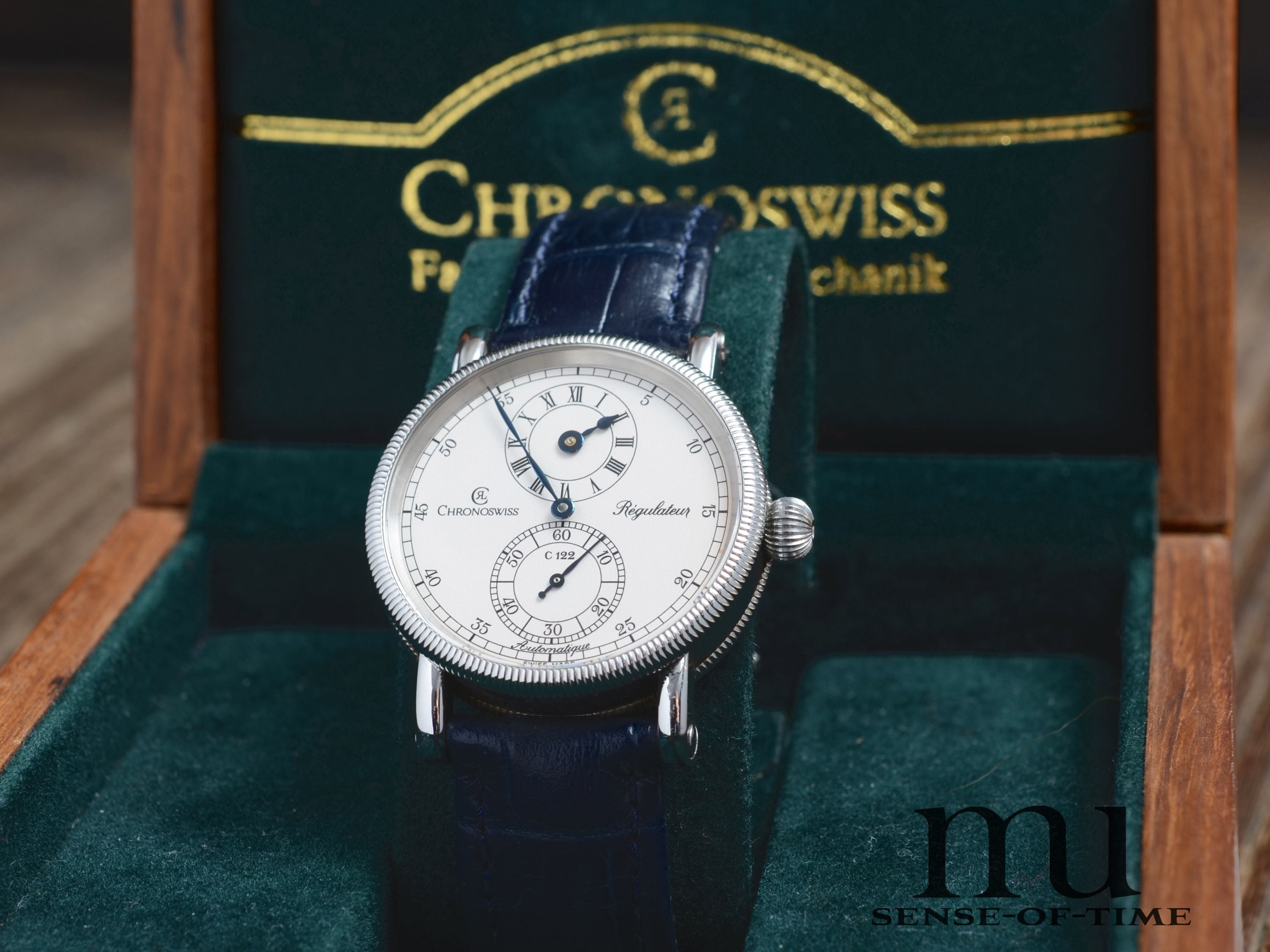 Chronoswiss Regulateur Stahl Medium, Ref.: CH1223M