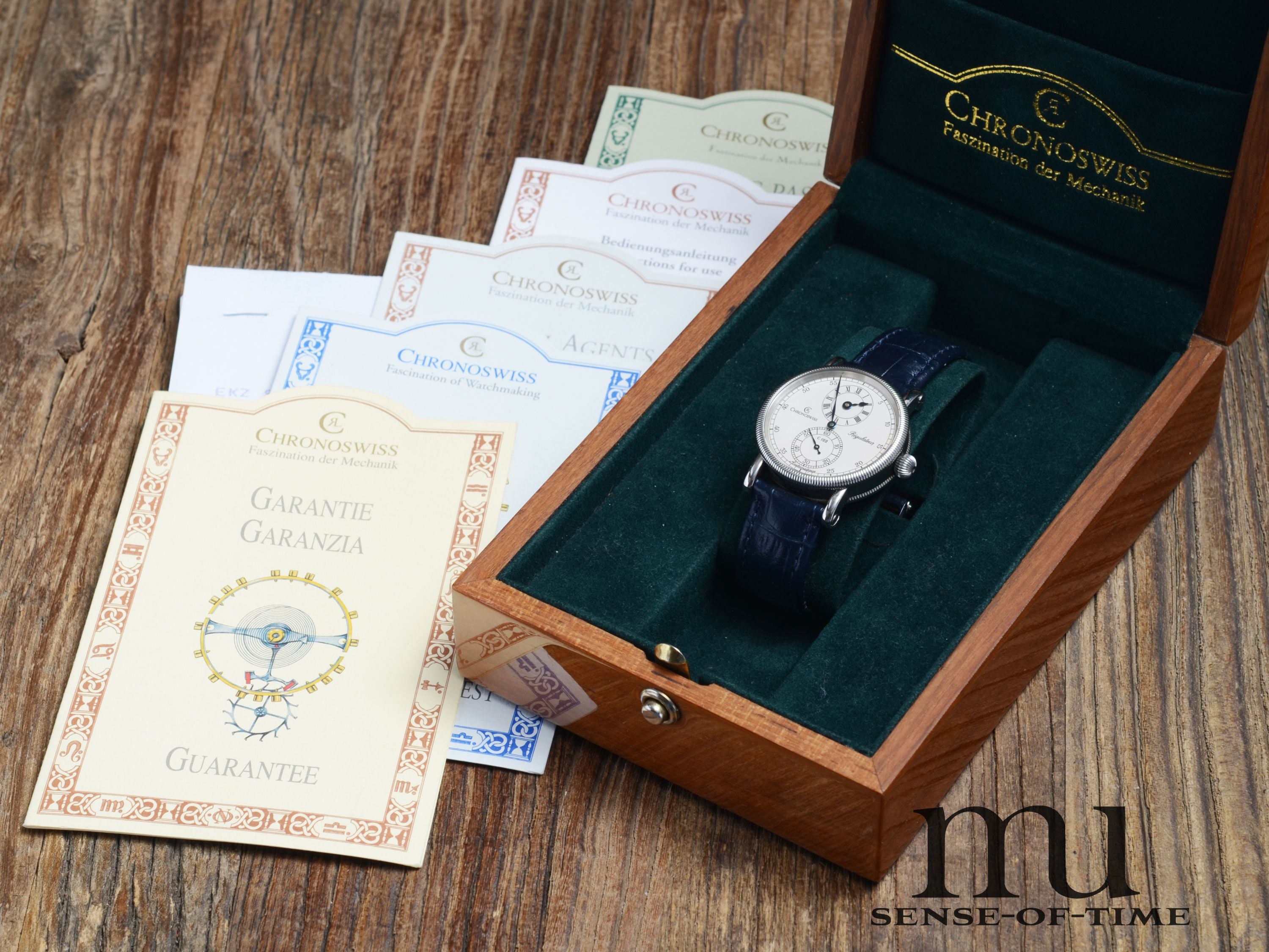 Chronoswiss Regulateur Stahl Medium, Ref.: CH1223M