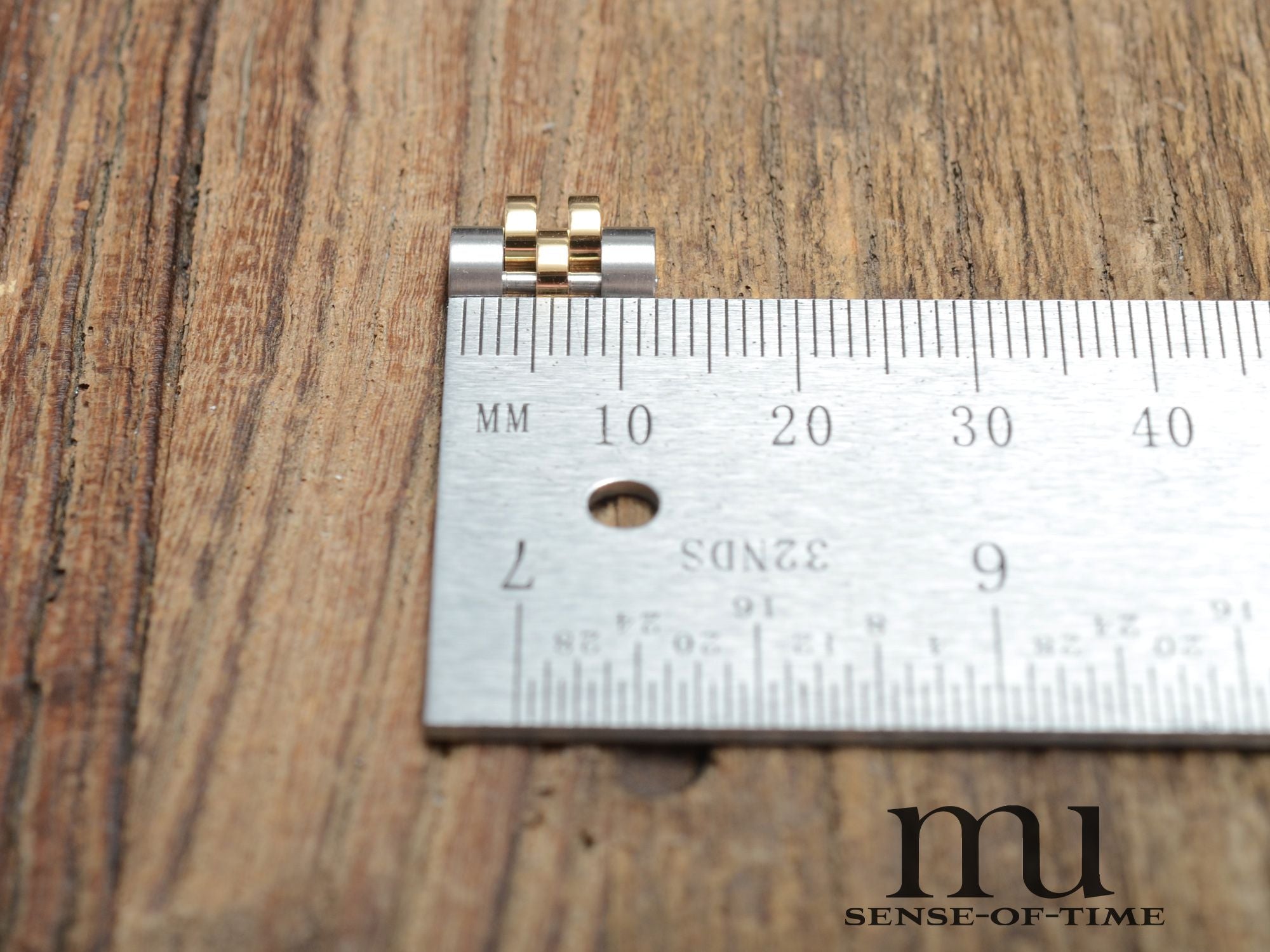 Zubehörteile: Bandglied Link Rolex Datejust Lady Stahl/Gold 12mm