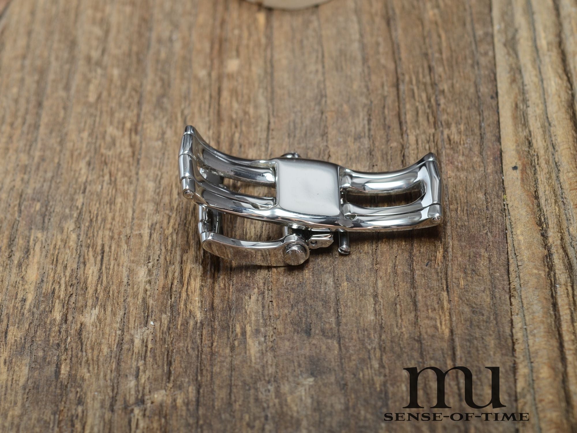 Zubehör: Ulysse Nardin Faltschließe Edelstahl 18mm