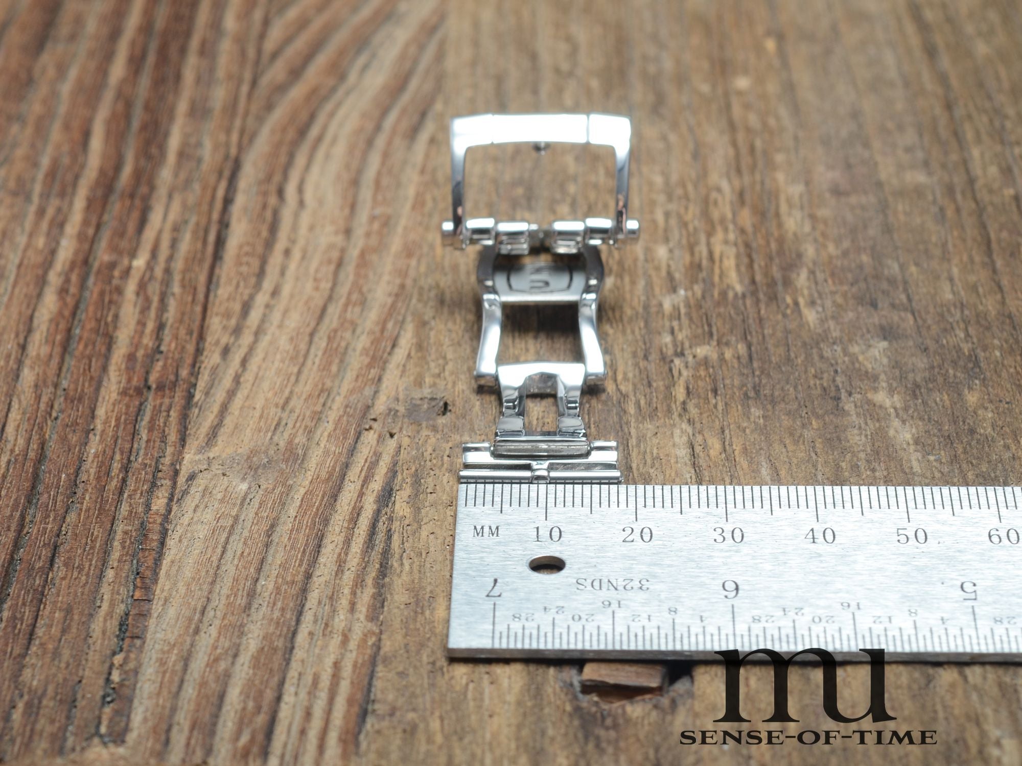 Zubehör: Ulysse Nardin Faltschließe Edelstahl 18mm