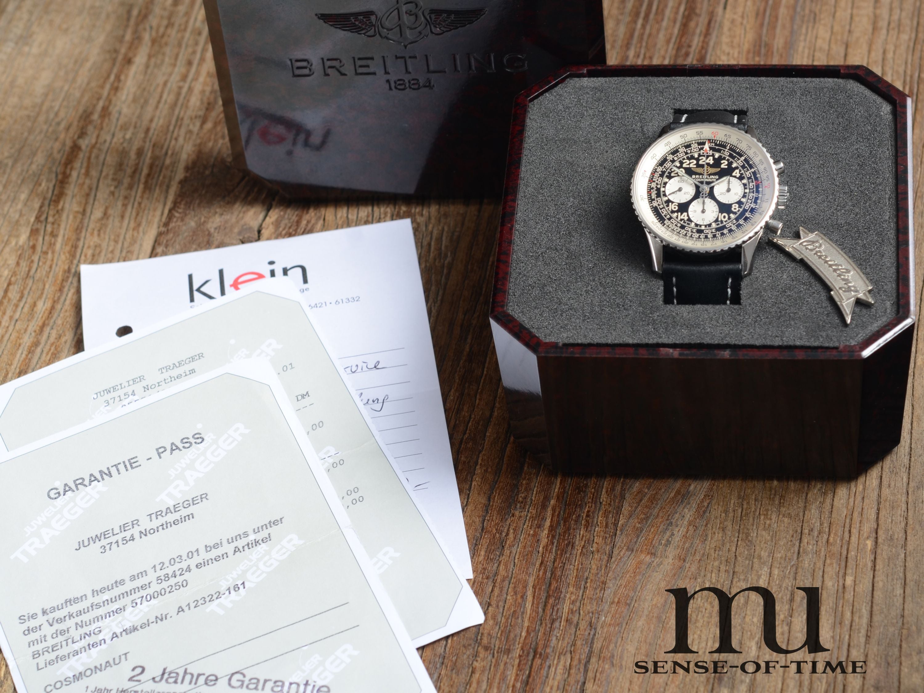 Breitling Navitimer Cosmonaute, Breitling-Service 10/22, Ref. A12322