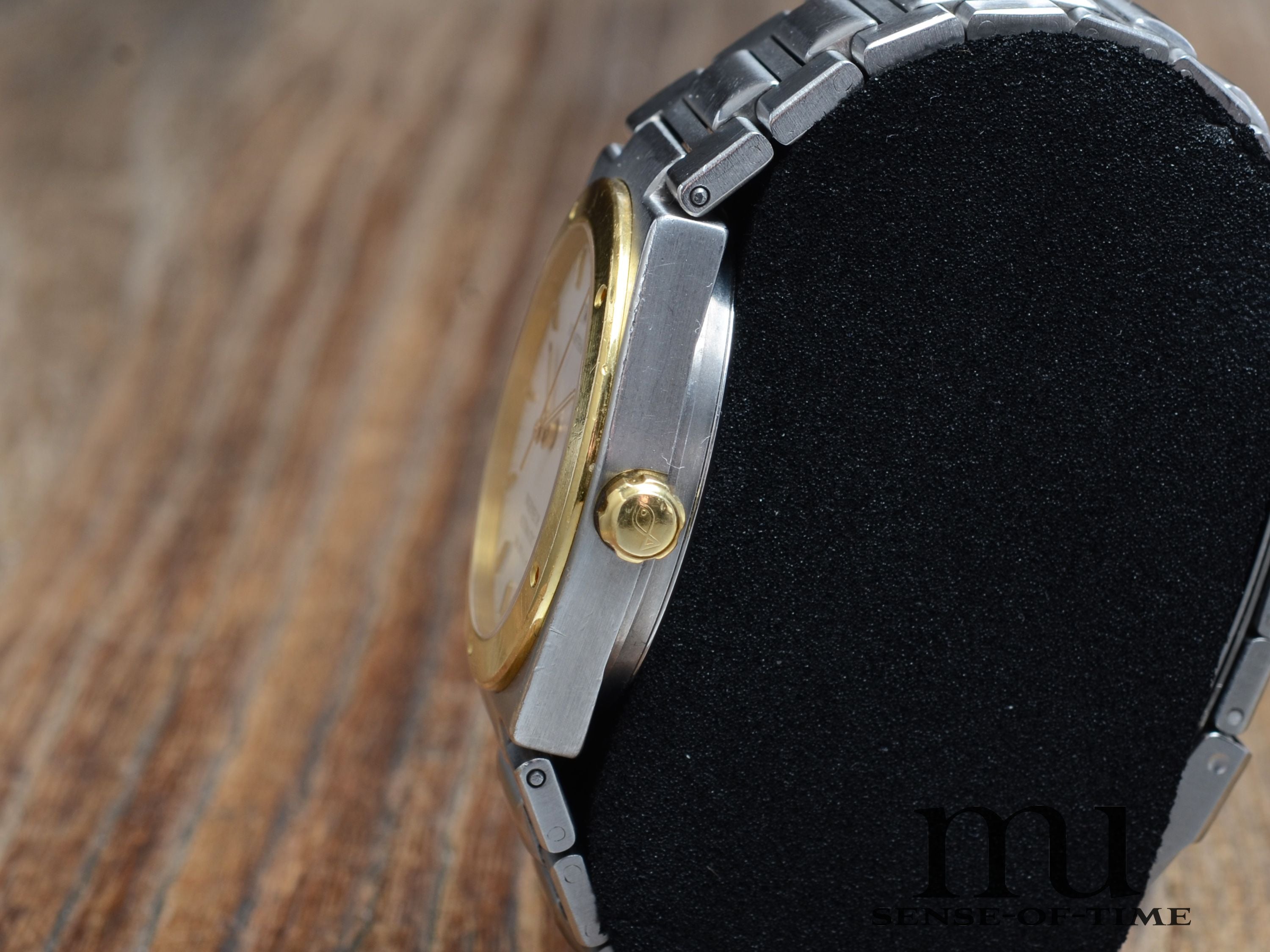 IWC Ingenieur Stahl/Gold 500.000 A/m, Weißes Zifferblatt, IW3508