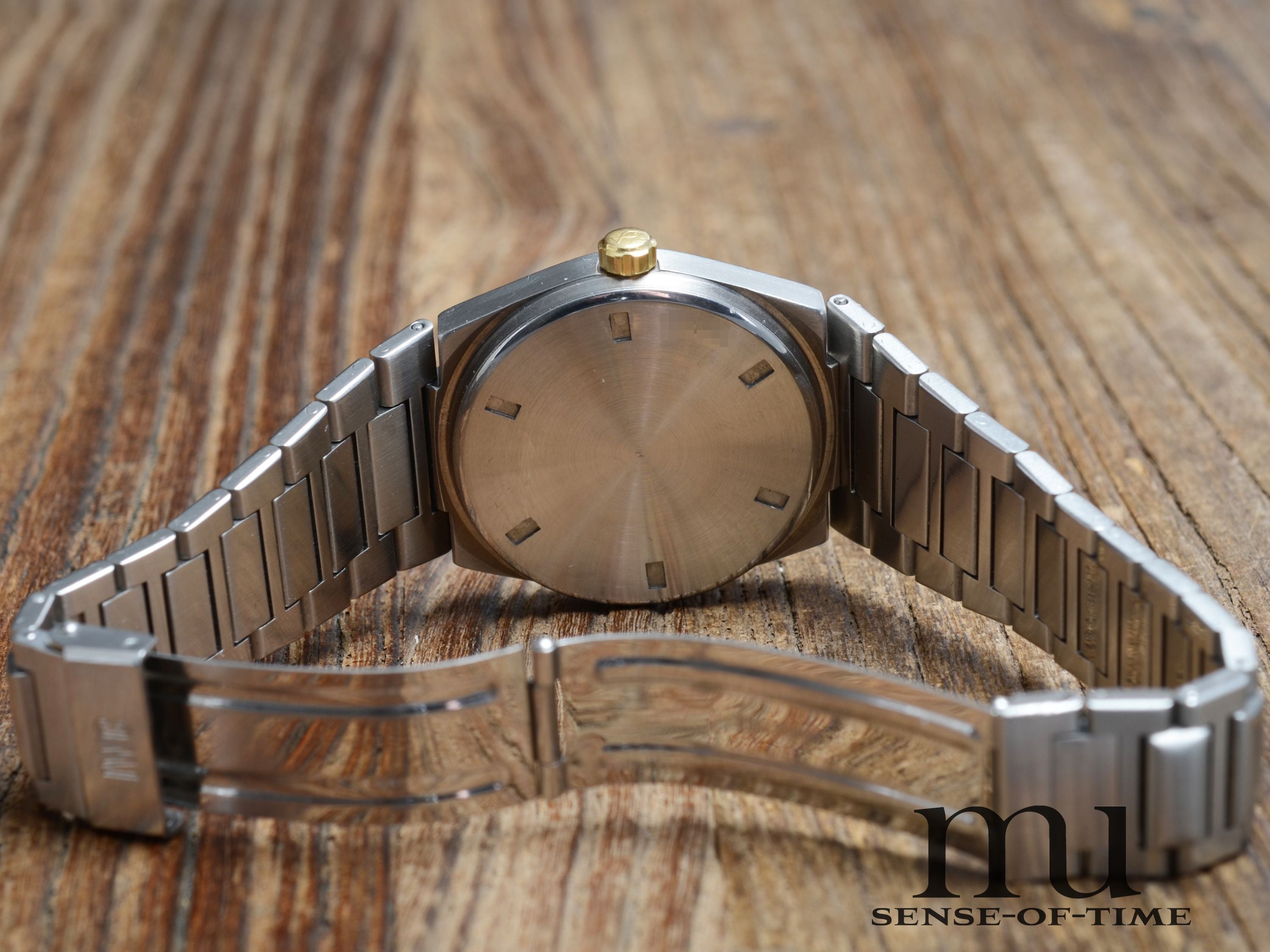 IWC Ingenieur Stahl/Gold 500.000 A/m, Weißes Zifferblatt, IW3508