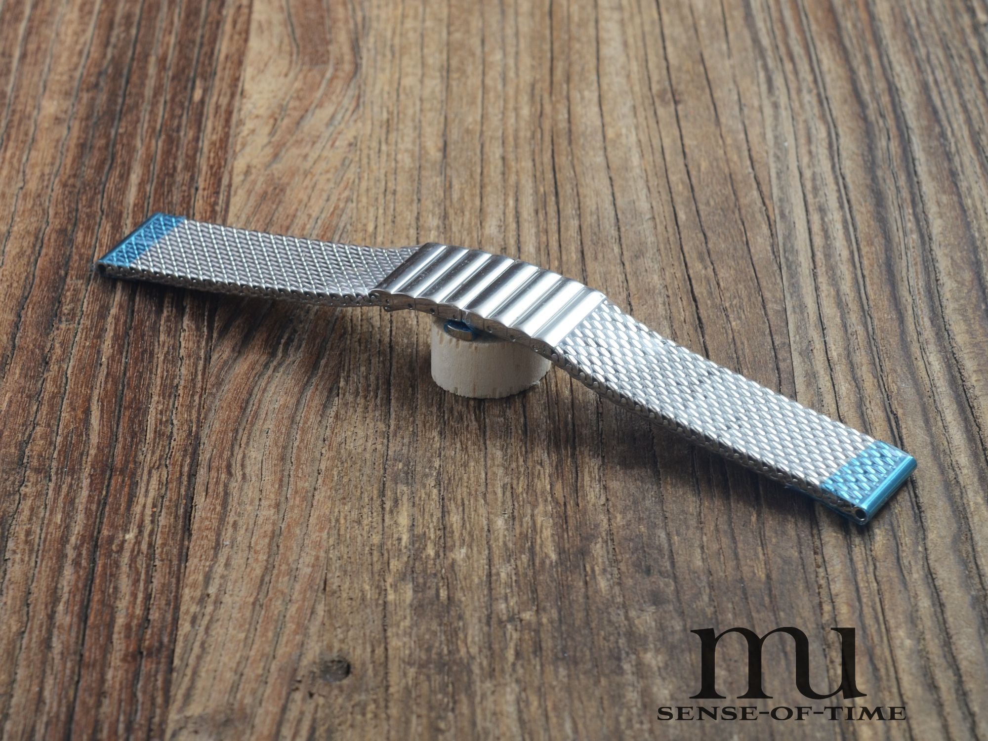 Zubehör: Herrmann Staib Milanaise Uhrband 20mm, NOS