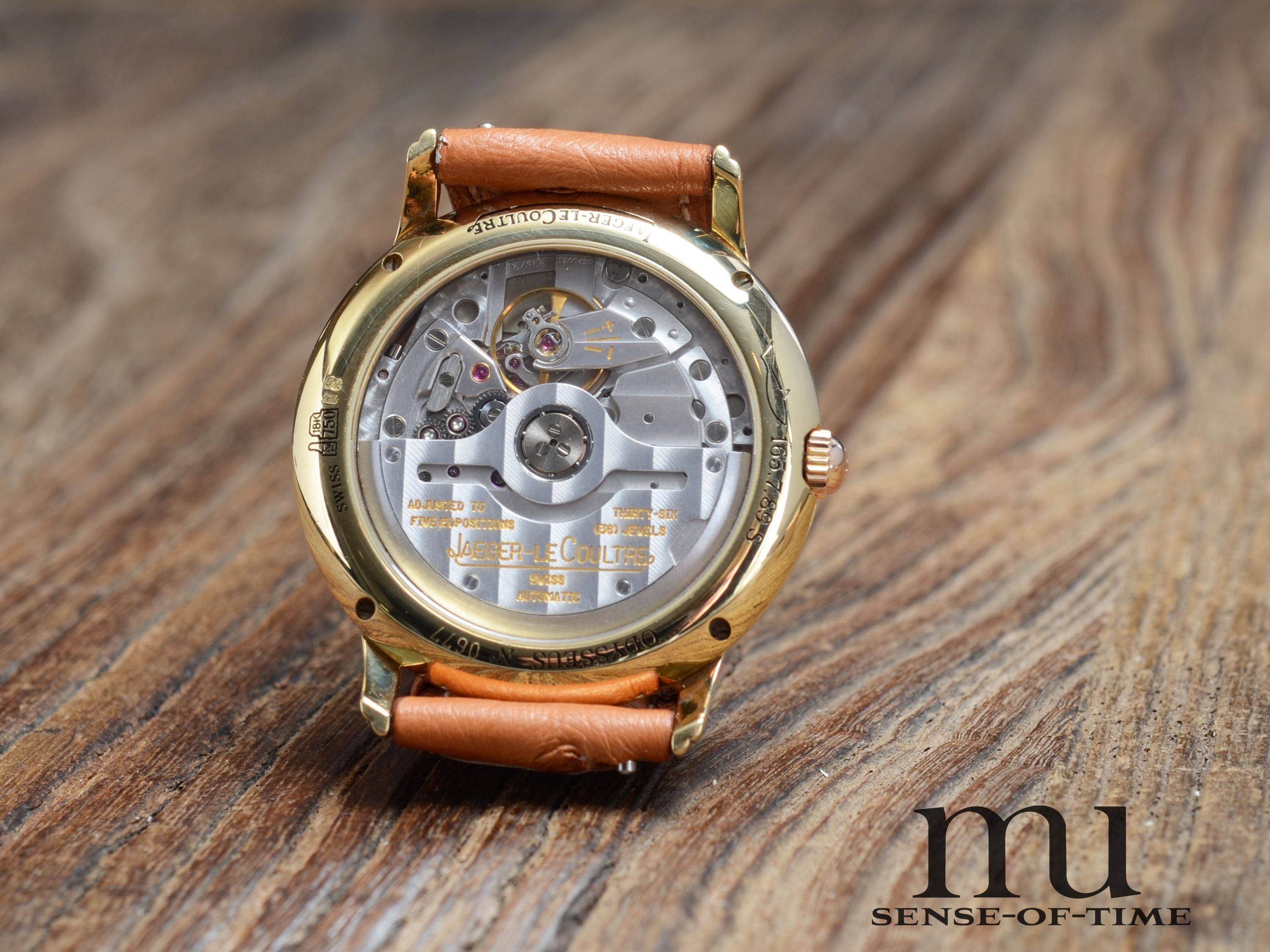 Jaeger leCoulte Odysseus 18kt Gold Kaliber 889/2 im Full Set