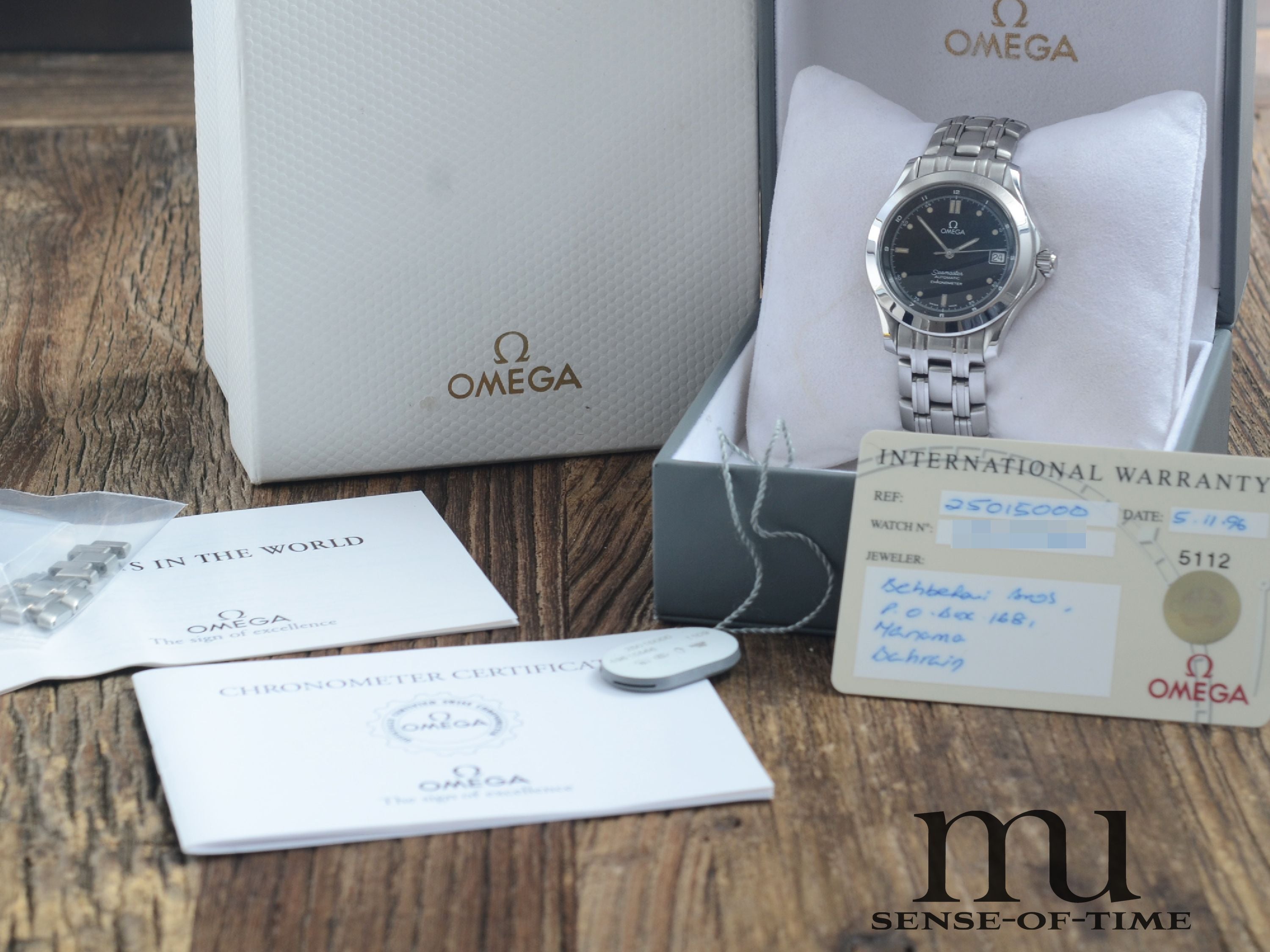 Omega Seamaster Professional Chronometer 36 mm, Full Set, near NOS