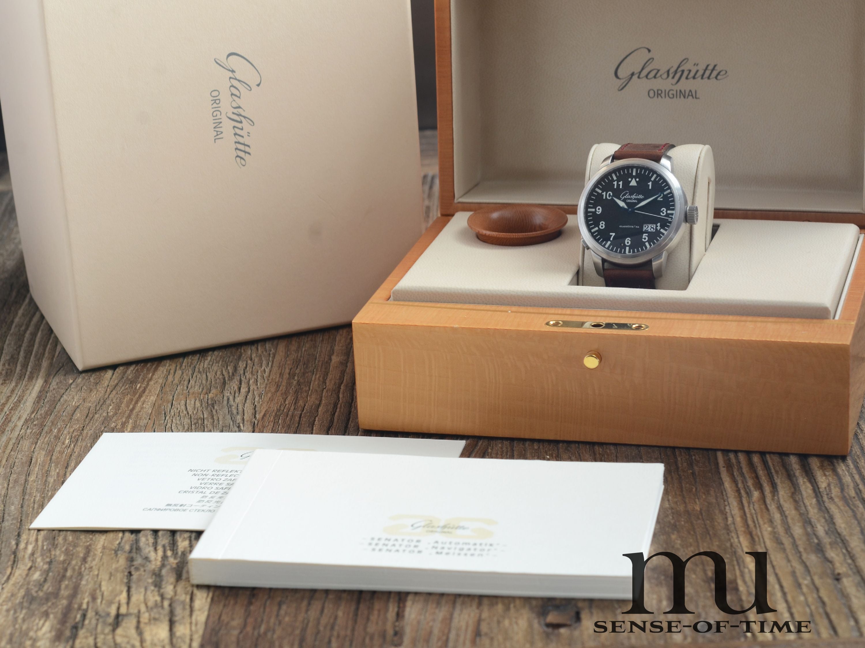 Glashütte Original Navigator Panoramdatum, Cal.: 100-03