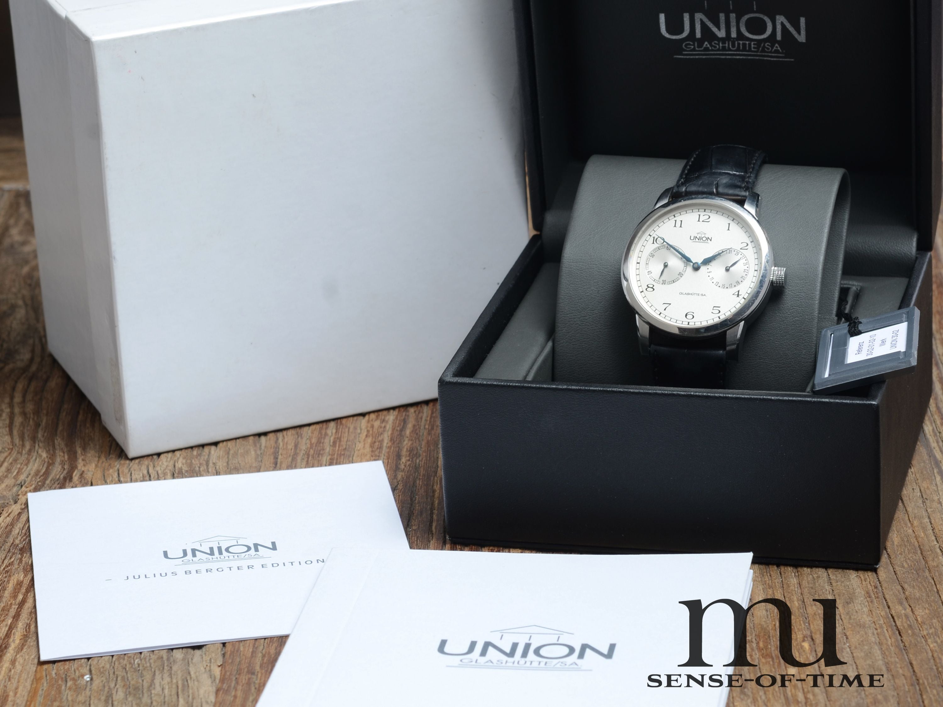 Union Glashütte Julian Bergter Zeigerdatum Limited Edition Full Set