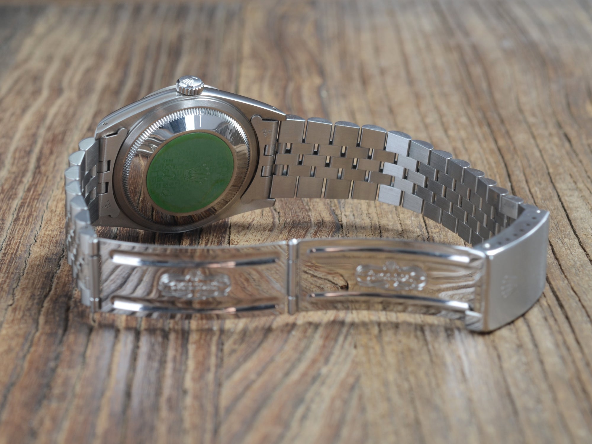 Rolex Datejust 36mm St/WG B&P Cream Dial NOS, Ref.: 16234