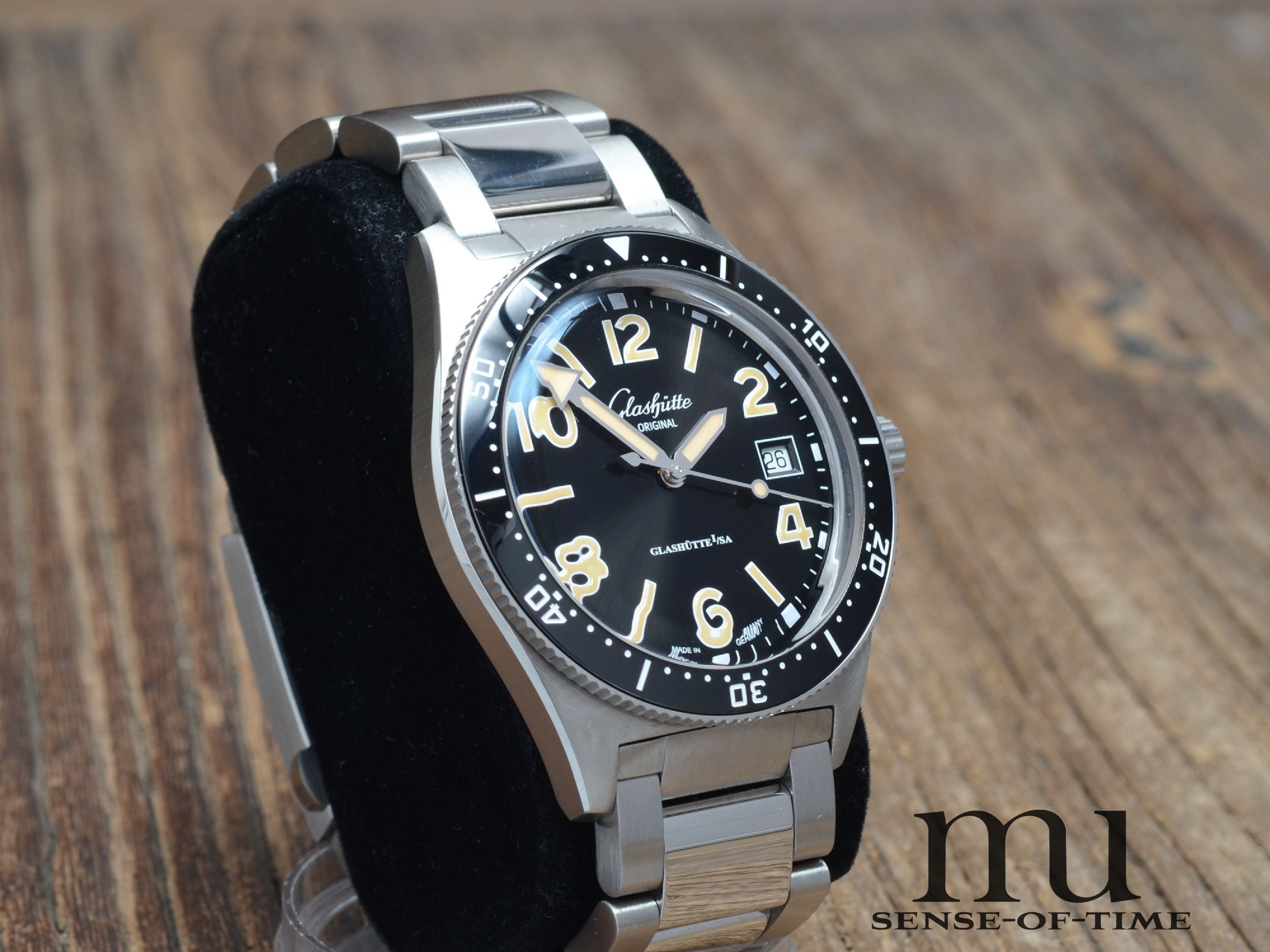 Glashütte Original SeaQ mit Stahlband