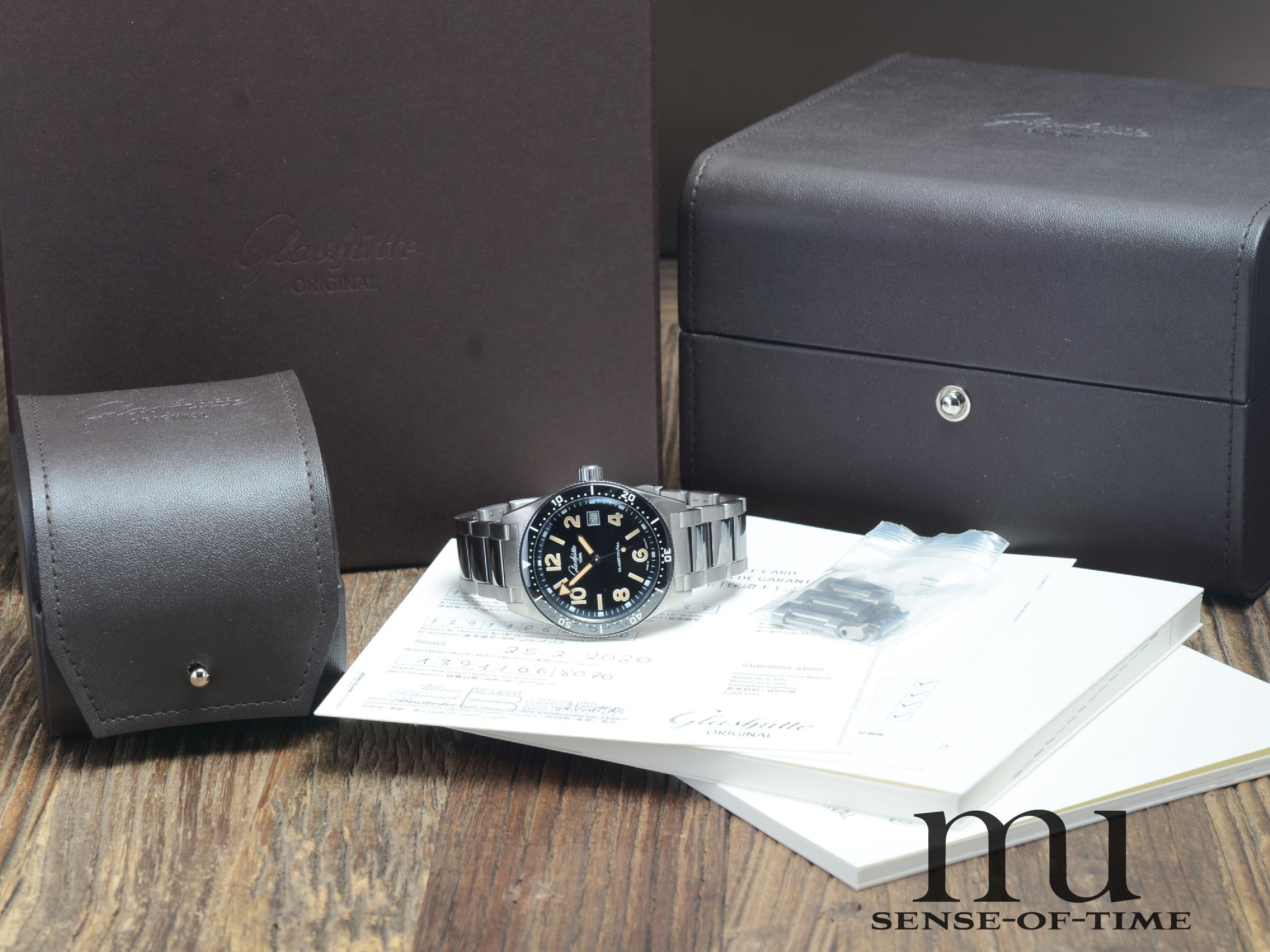 Glashütte Original SeaQ mit Stahlband