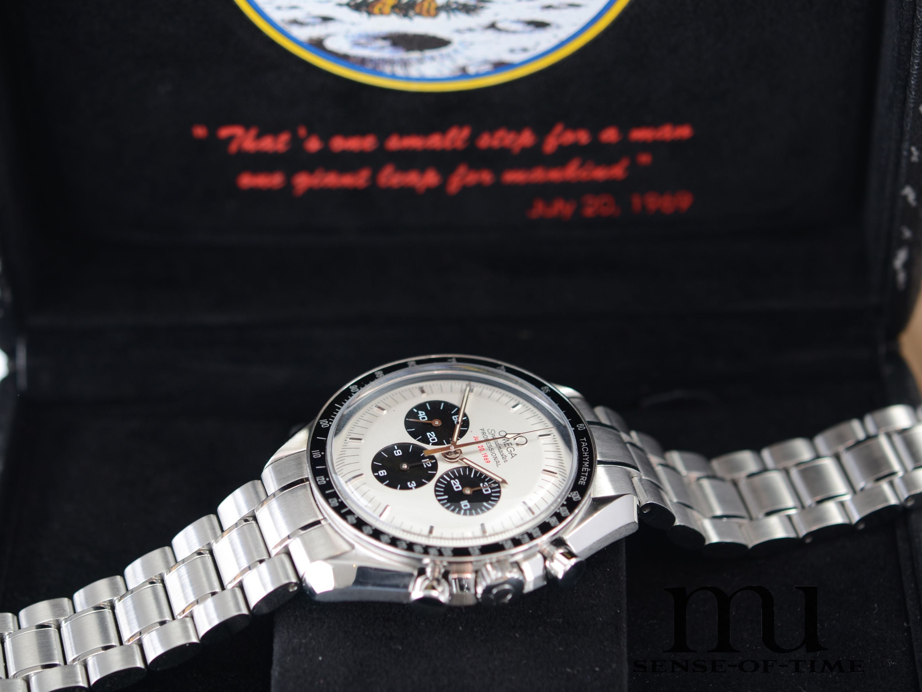 Omega Speedmaster Apollo XI 35th Anniversary Panda Dial Limited Edition, Full Set