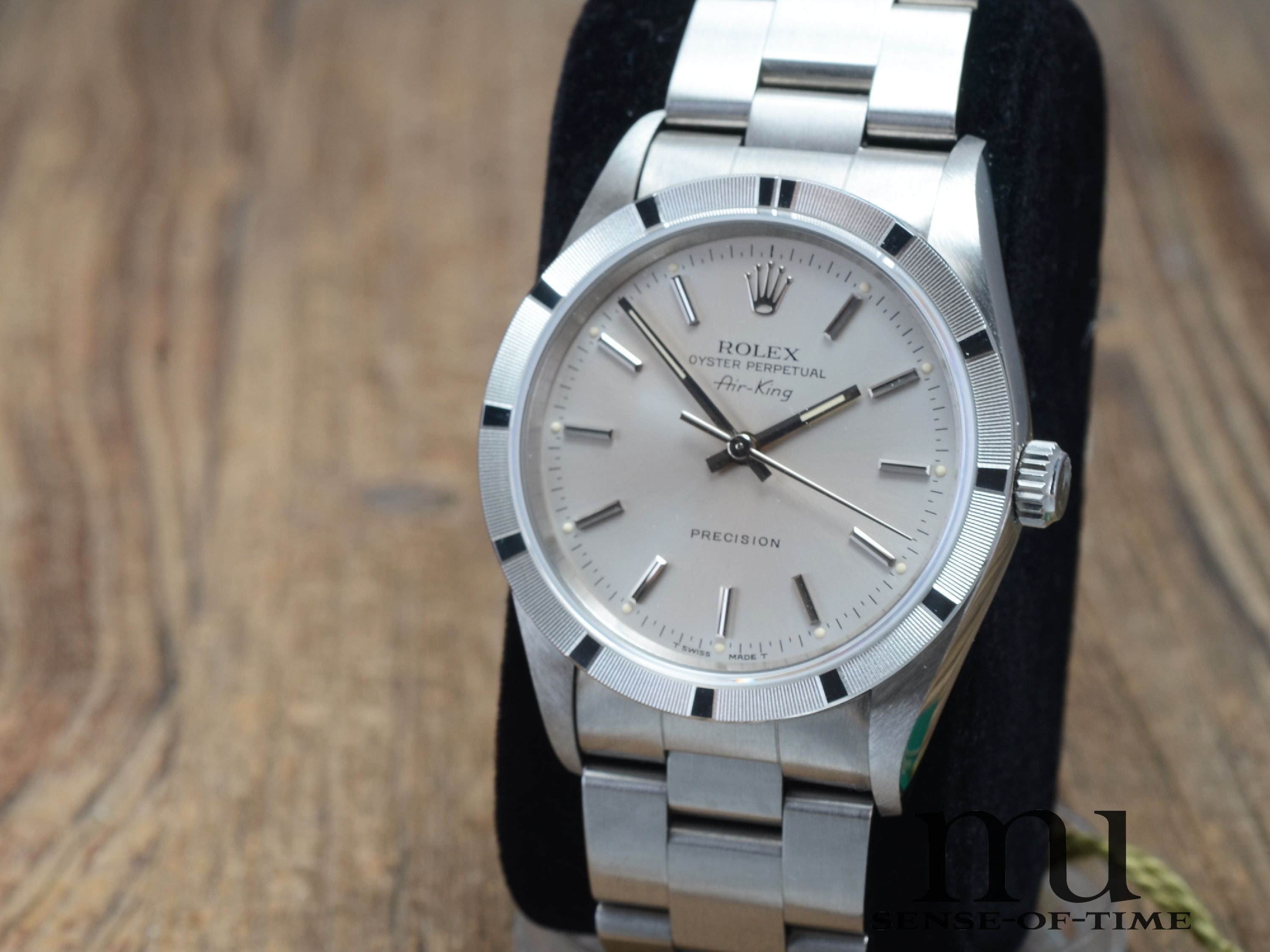 Rolex Air King 34mm Tritium Full Set NOS