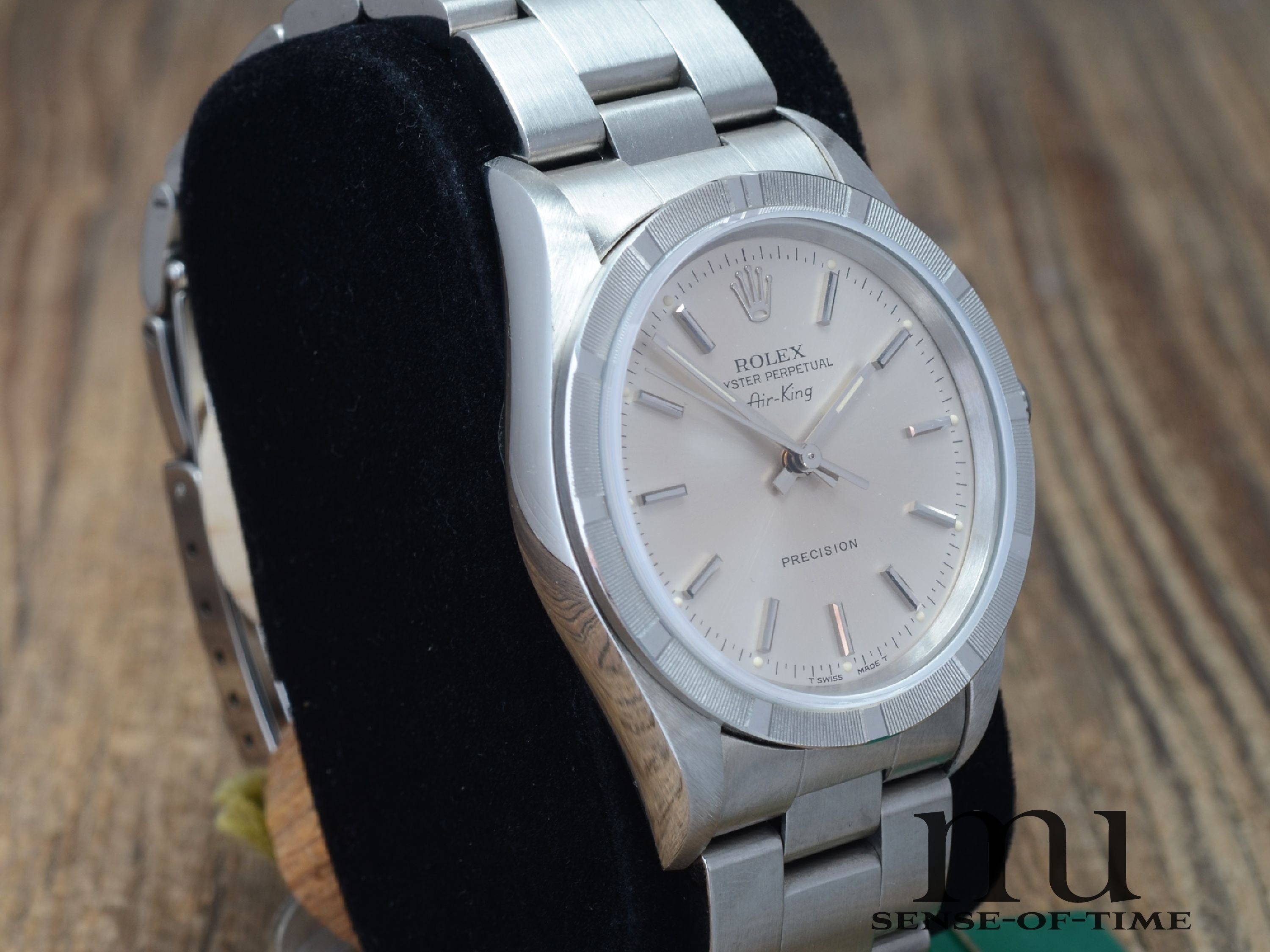 Rolex Air King 34mm Tritium Full Set NOS